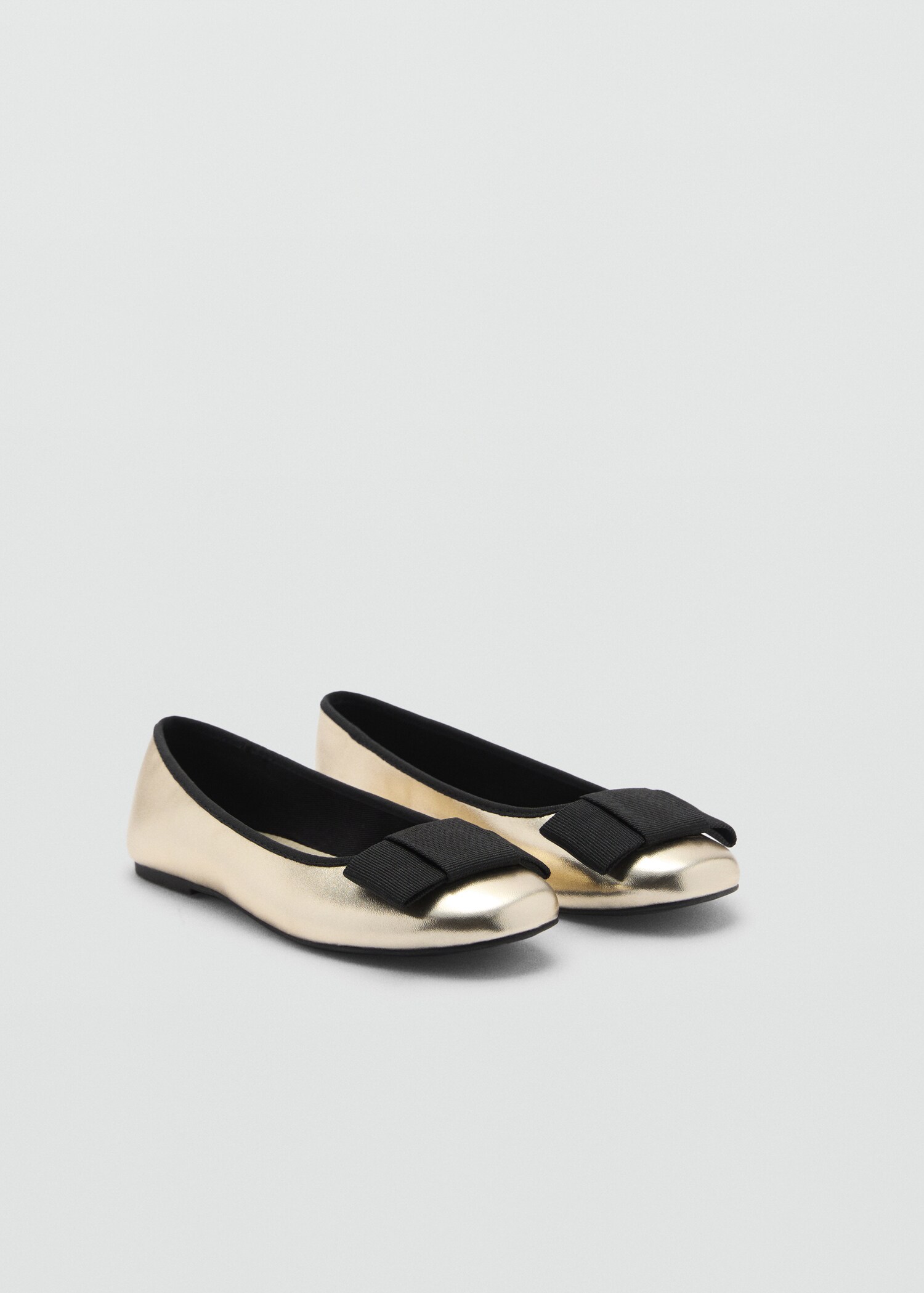 Metallic ballerina bow - Medium plane