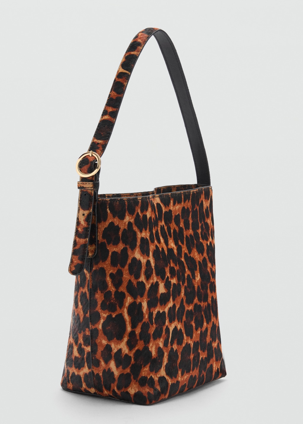 Leopard print shopper bag Women MANGO Canada