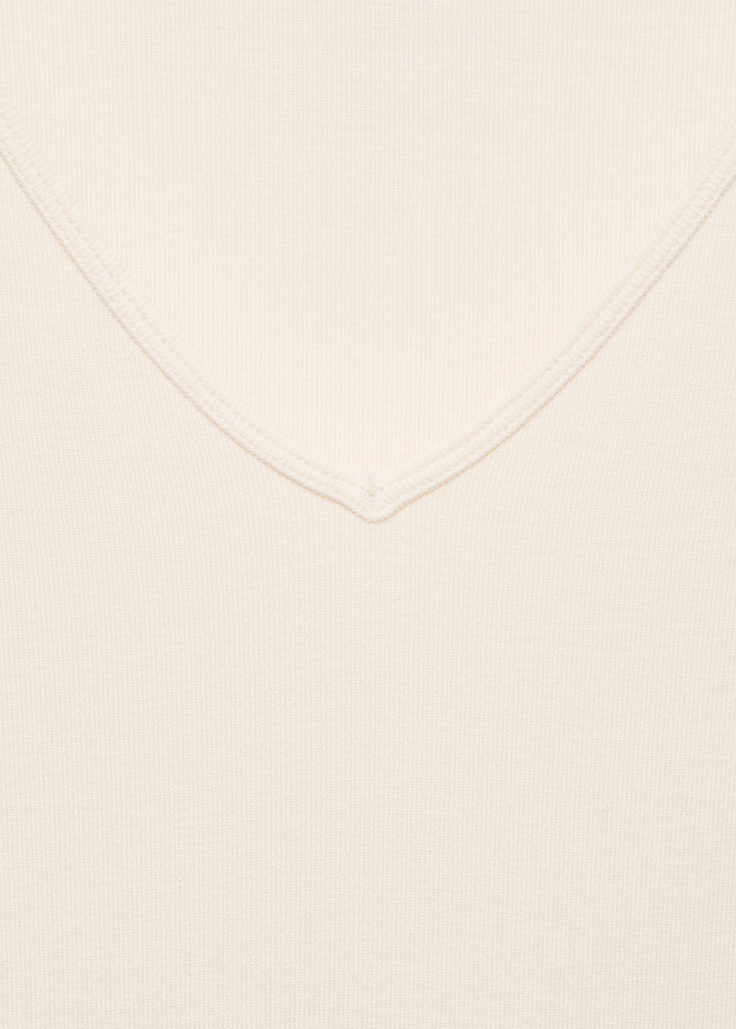 Long-sleeved V-neck T-shirt - Details of the article 8