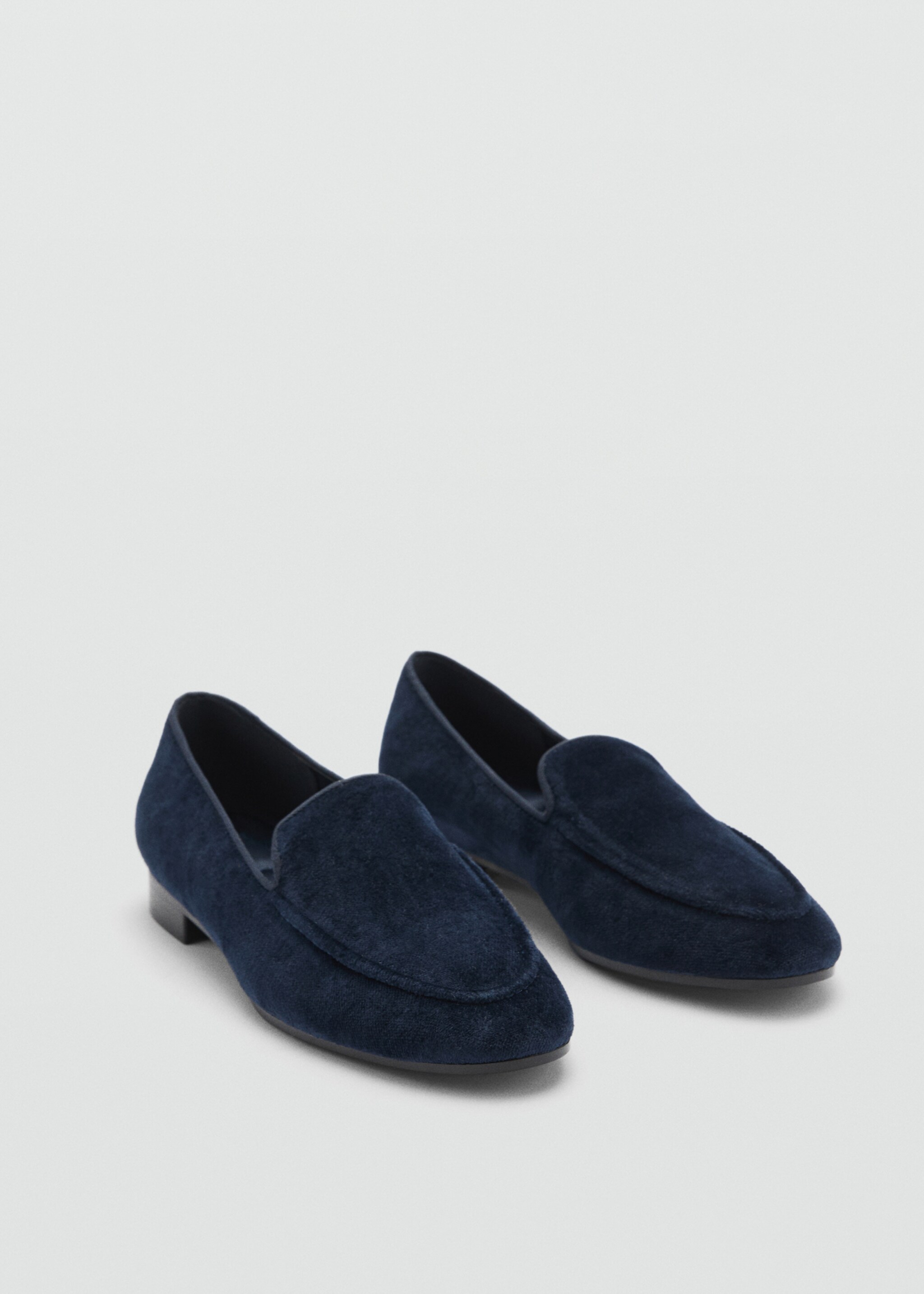 Velvet loafers - Medium plane