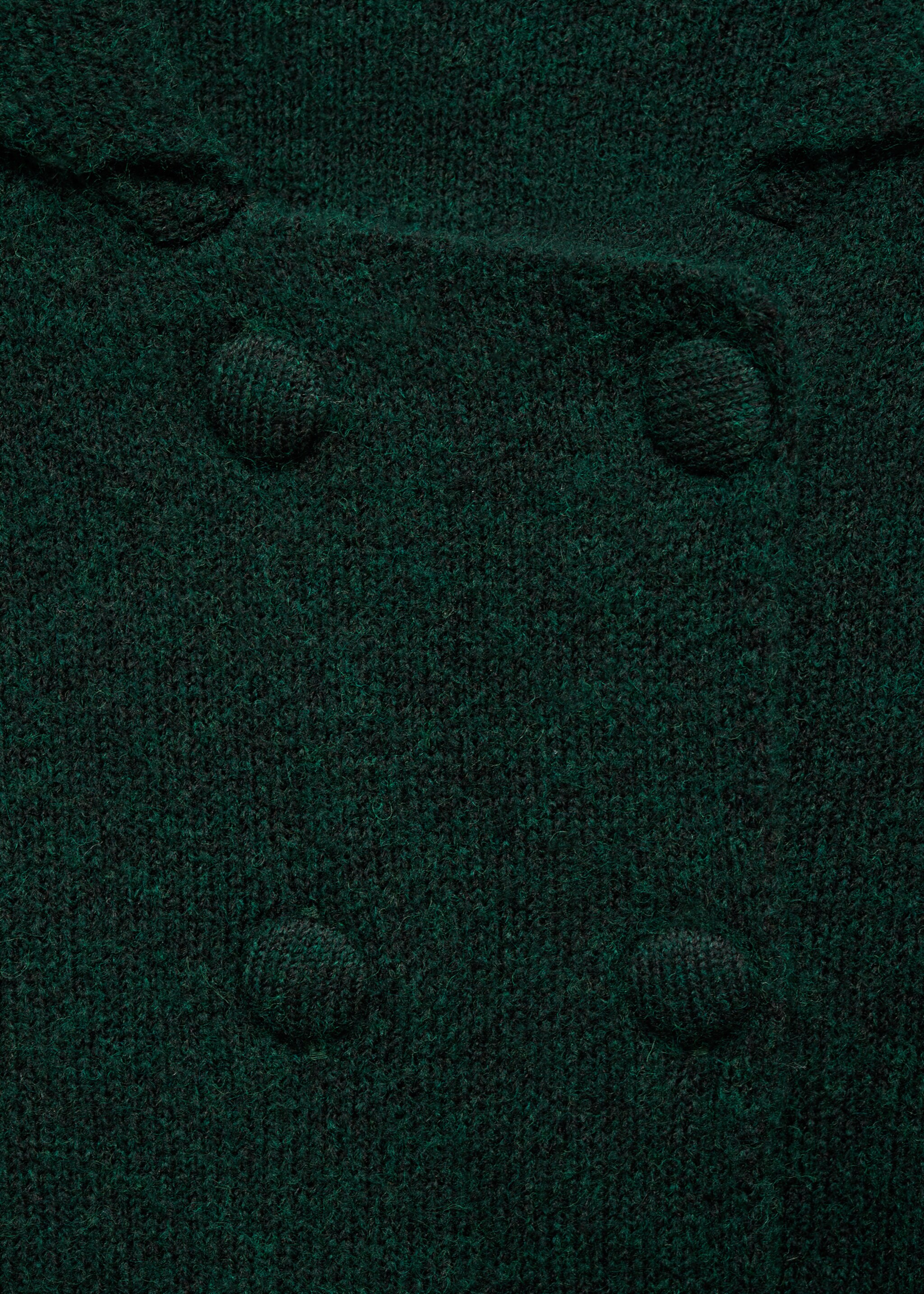  Double-breasted knitted jacket - Details of the article 8