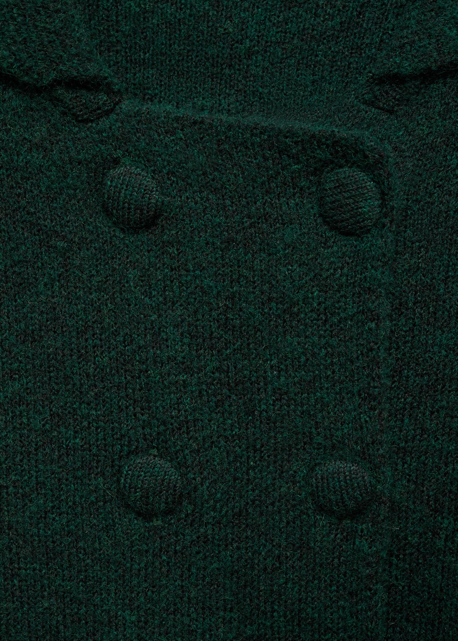 Double-breasted knitted jacket - Details of the article 8