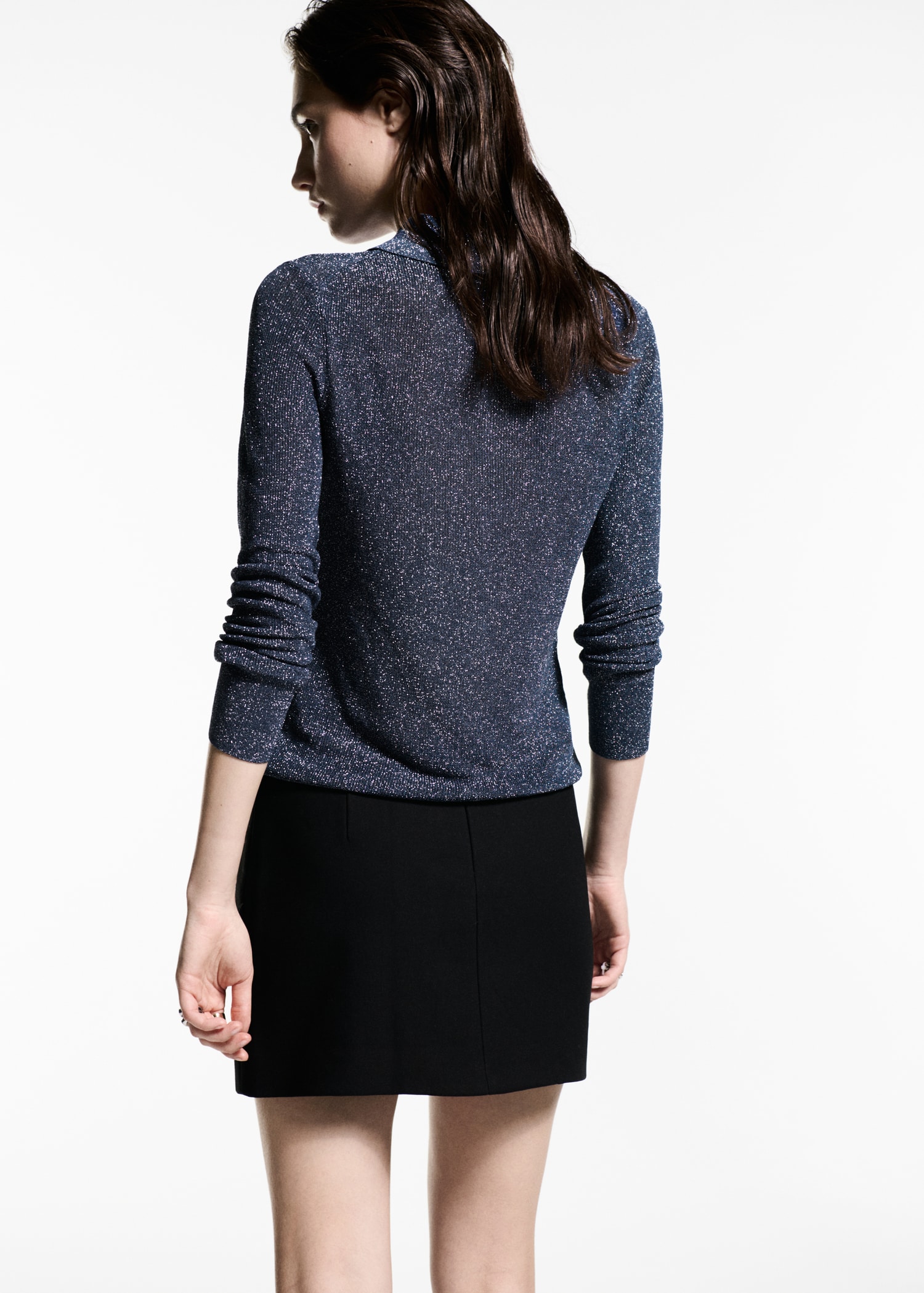 Chemise maille Lurex - Verso de l’article