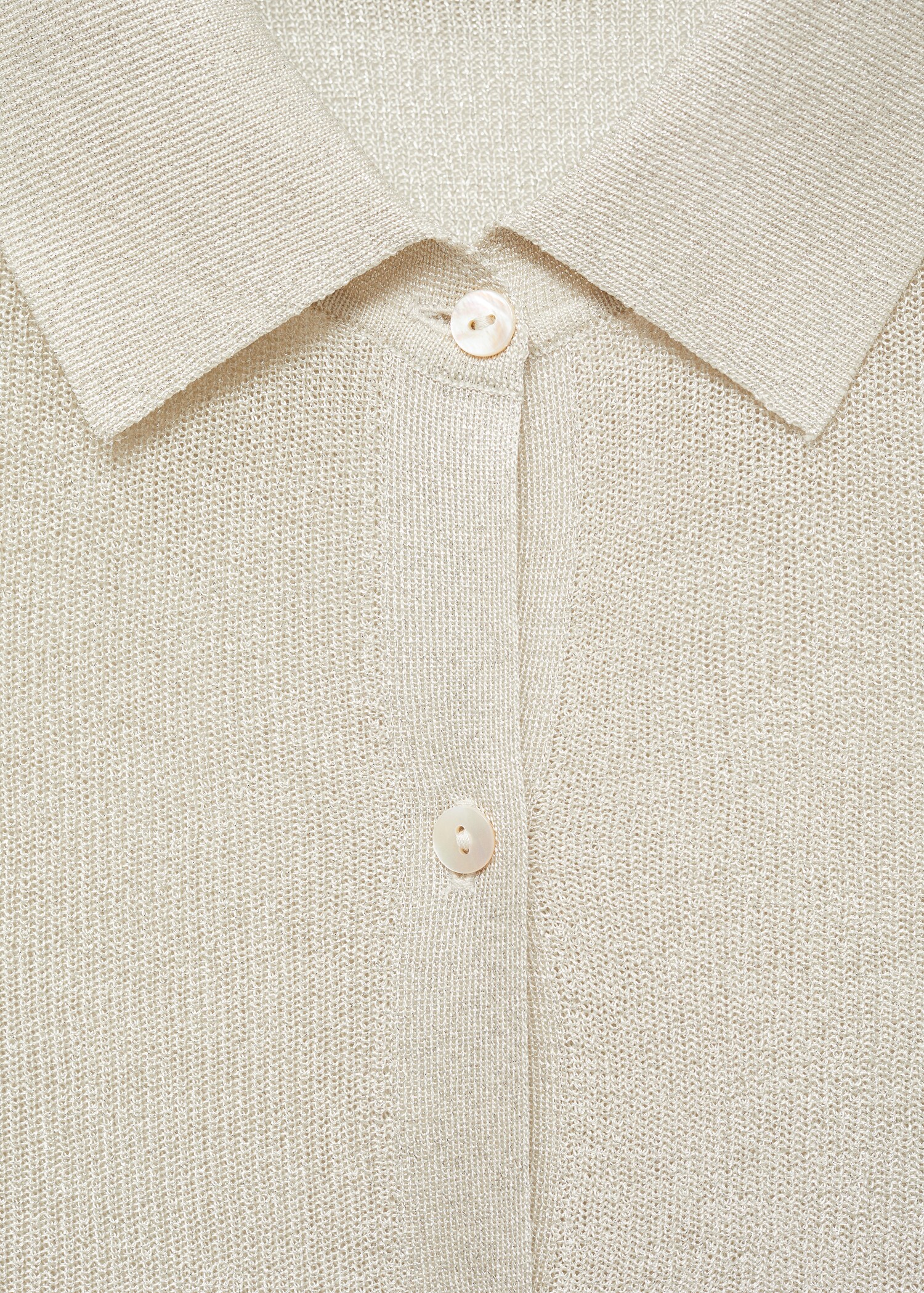 Lurex knitted shirt - Details of the article 8