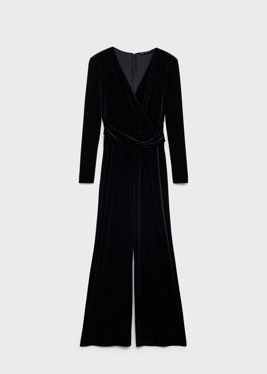 Crossed velvet jumpsuit Women MANGO Saudi Arabia