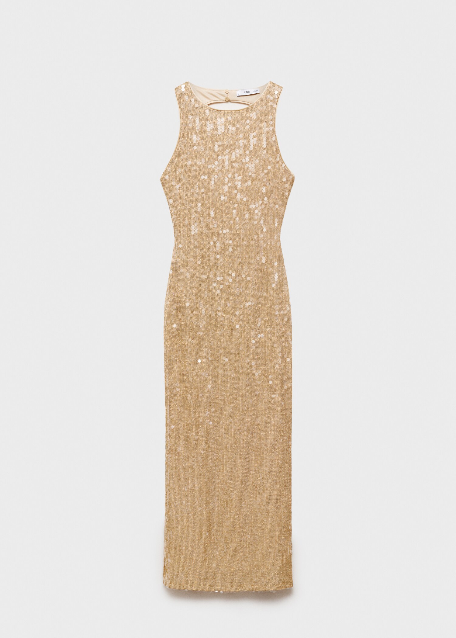 Scoop-back sequin dress - Article without model
