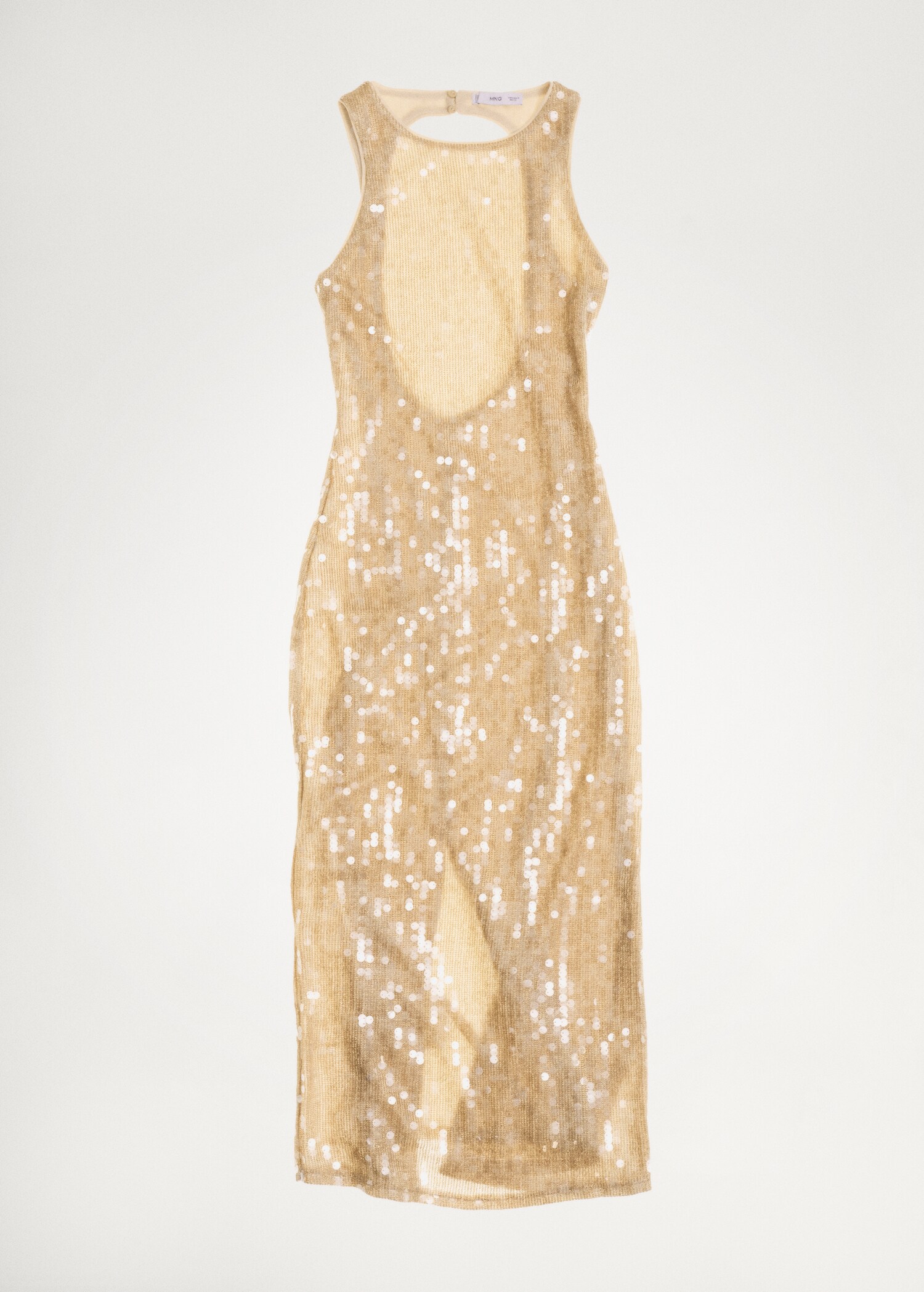 Scoop-back sequin dress - Details of the article 7