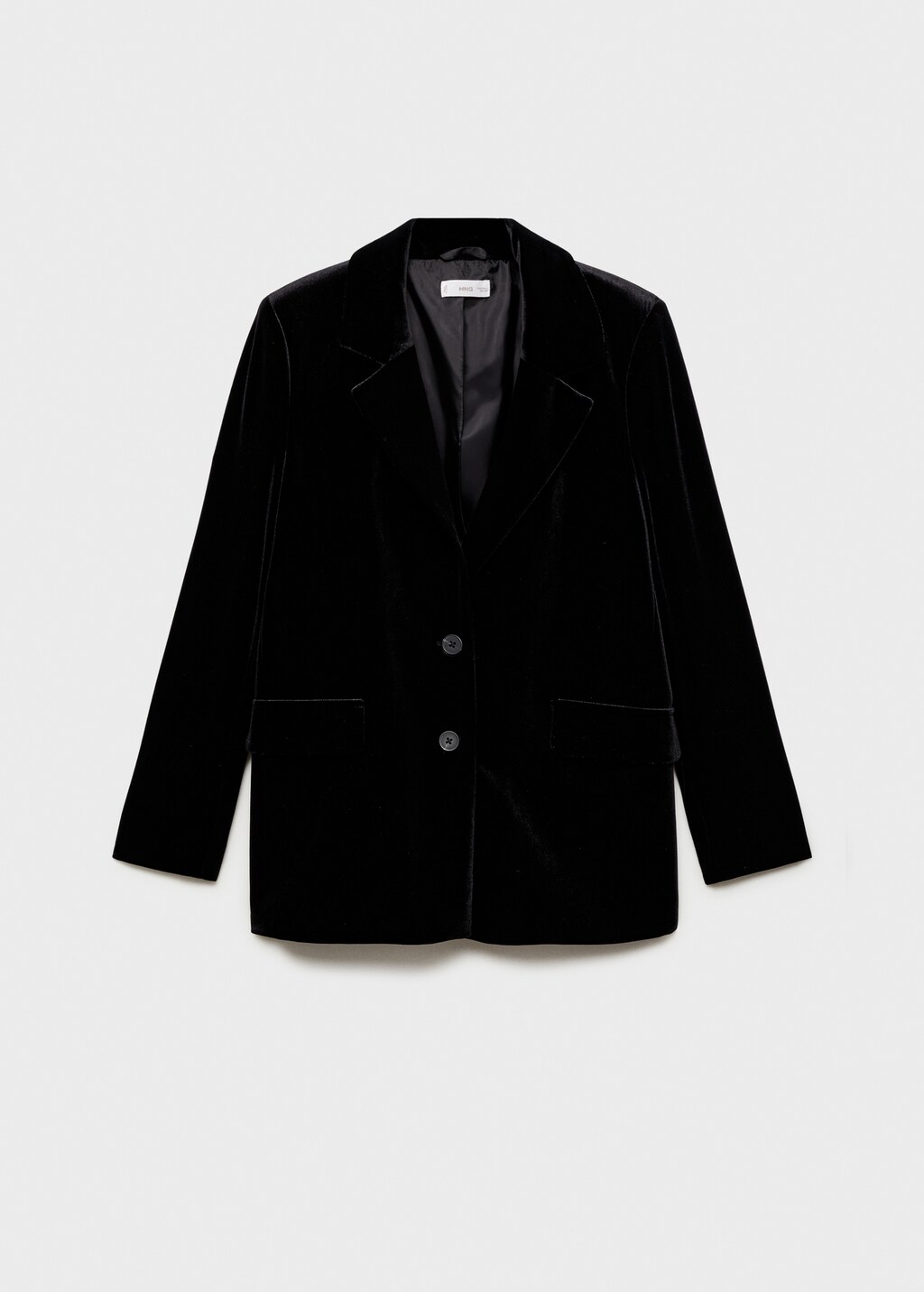 Velvet blazer Teen MANGO USA
