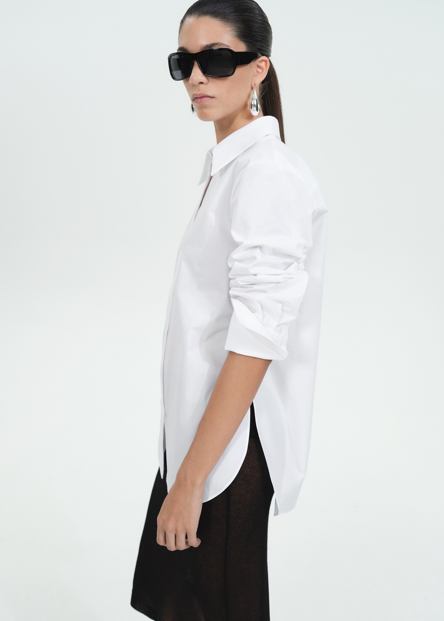 100% cotton oversized shirt - Medium plane