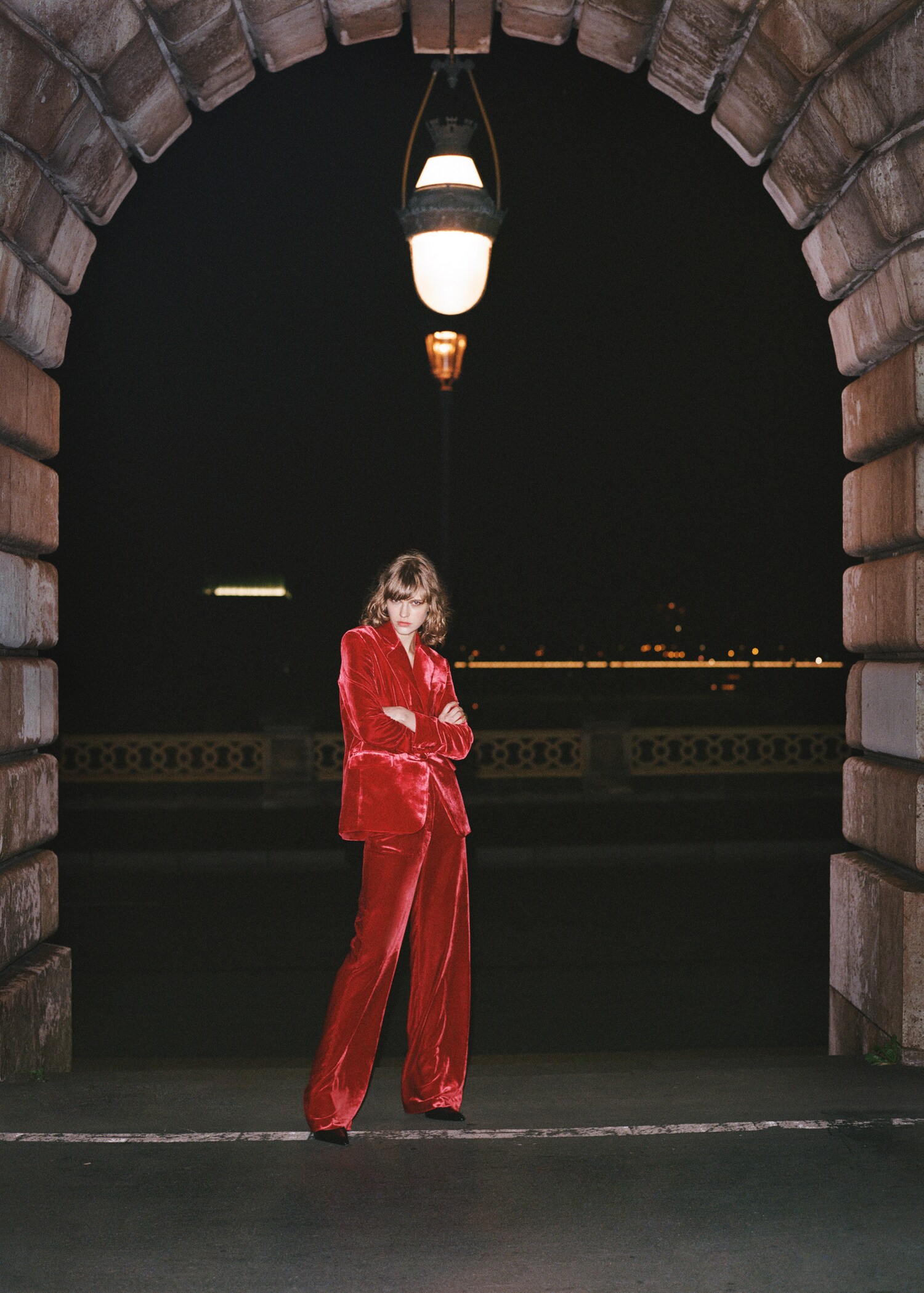Velvet suit trousers - Details of the article 6