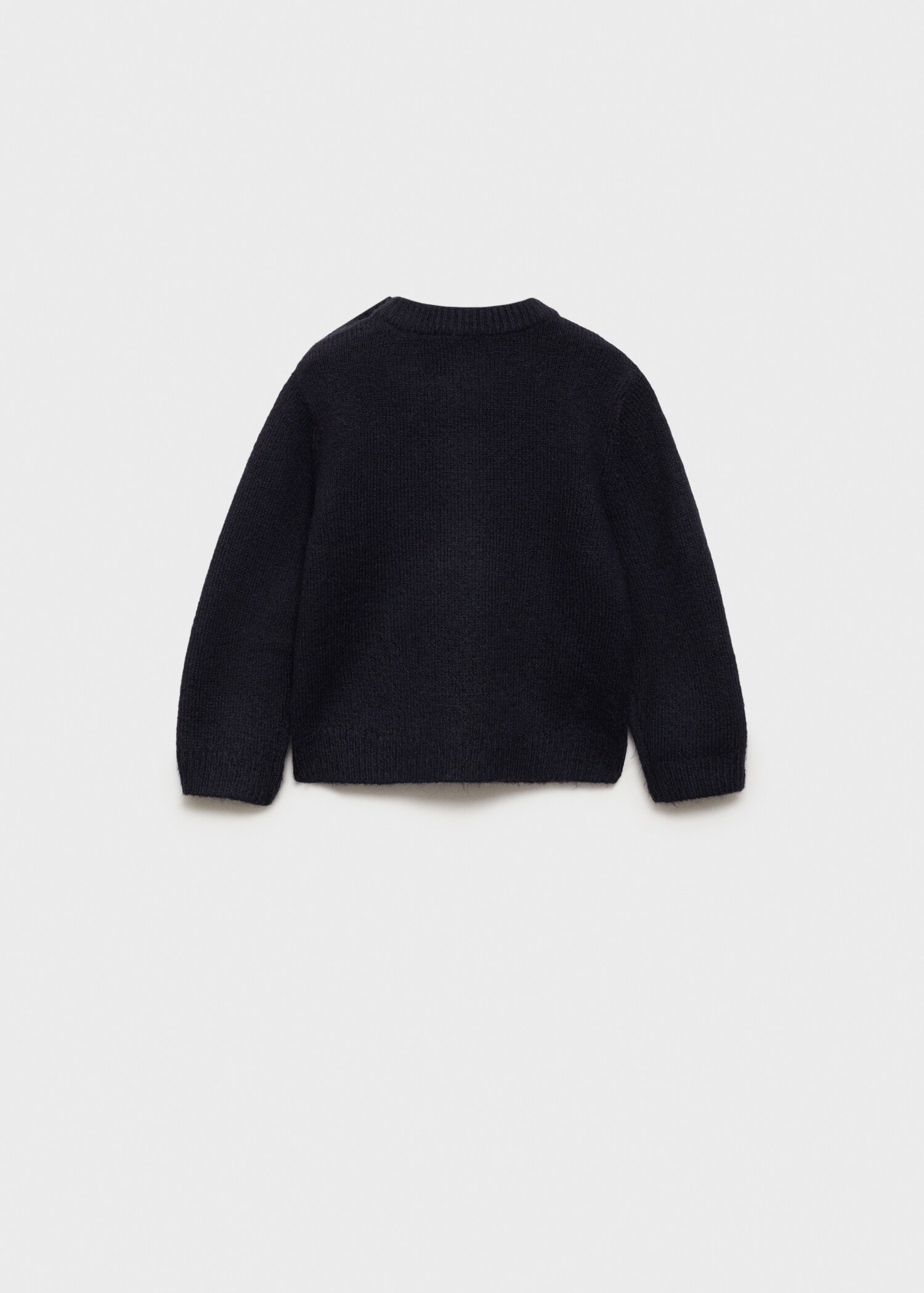 Camisola de malha com ursinho - Verso do artigo