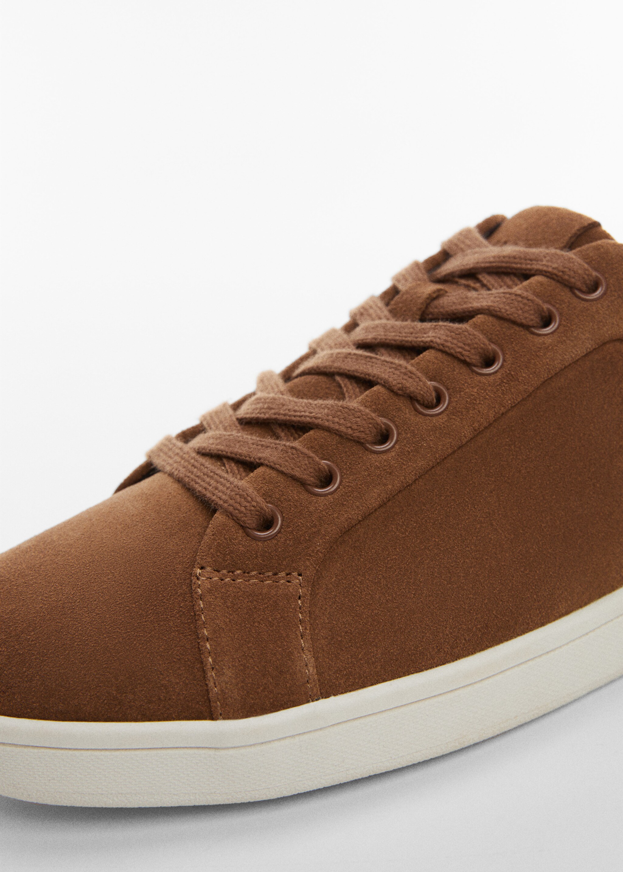 Lace-up leather sneakers - Details of the article 2