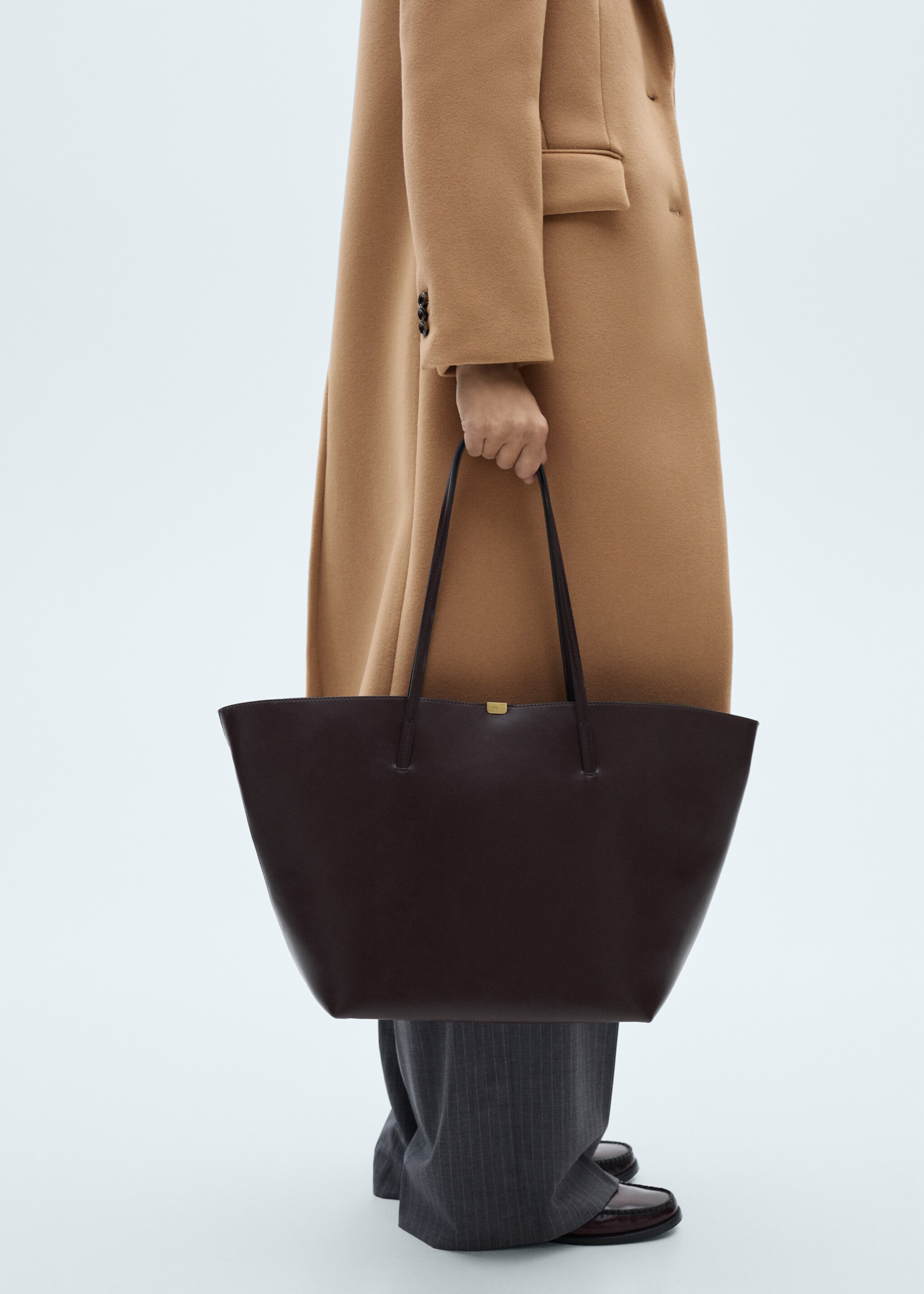 Sac cabas cadenas - Femme | MANGO France métropolitaine