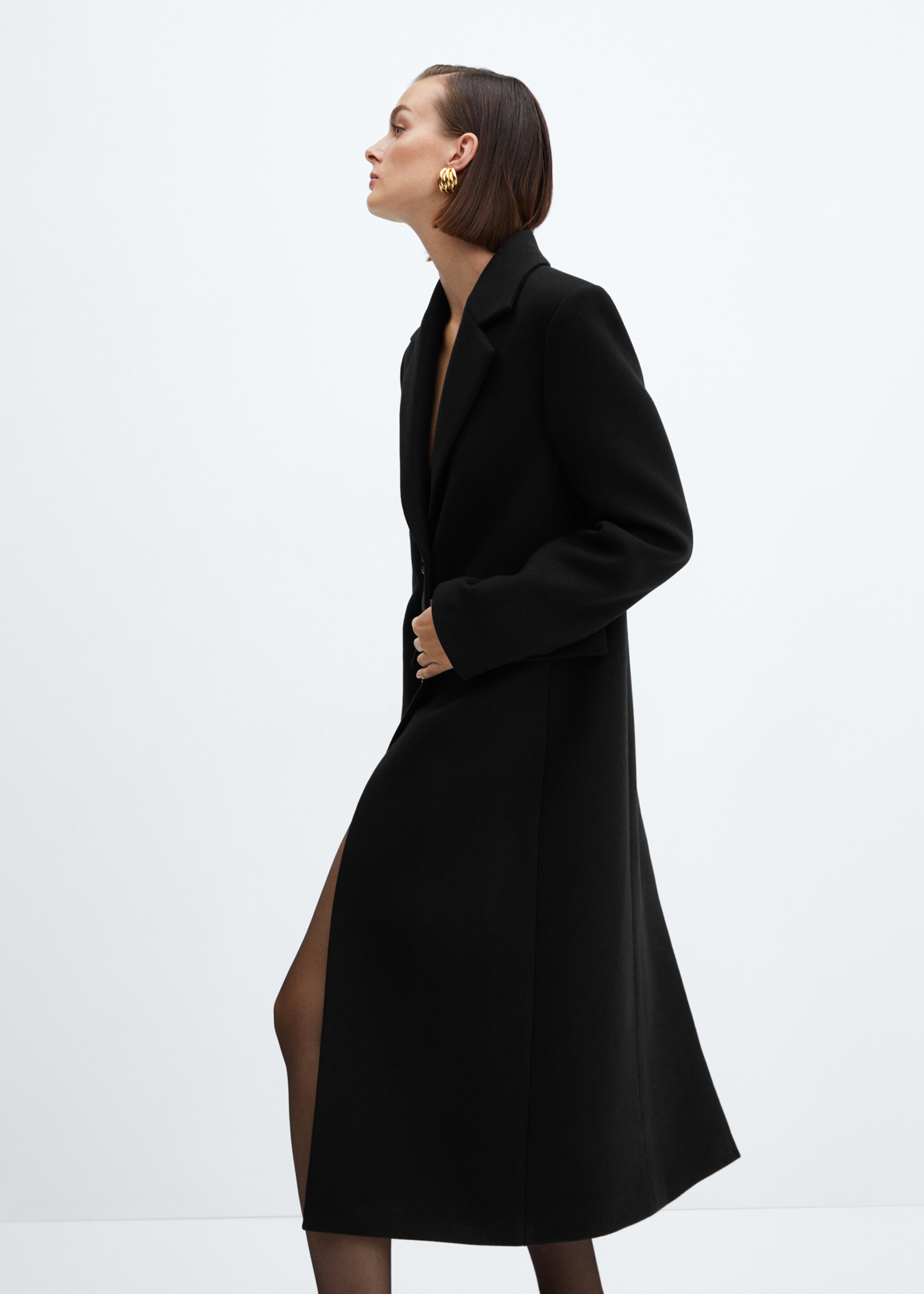 Manteau en laine structuré - Détail de l'article 1
