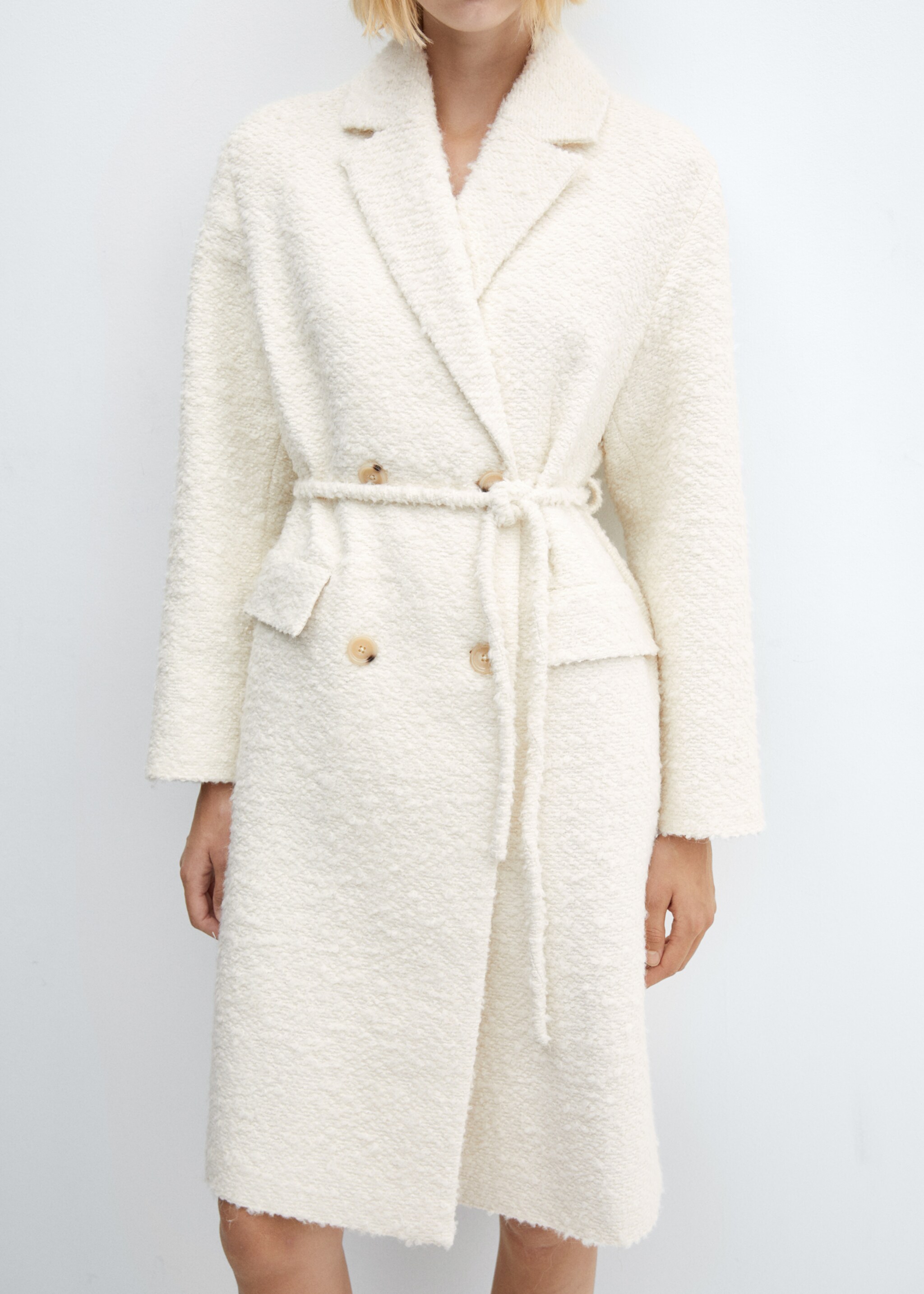 Manteau revers ceinture - Détail de l'article 6