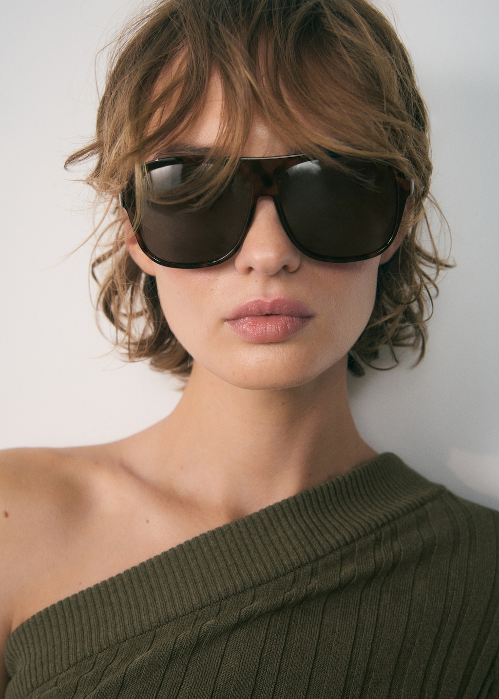 Pull asymétrique mango sale