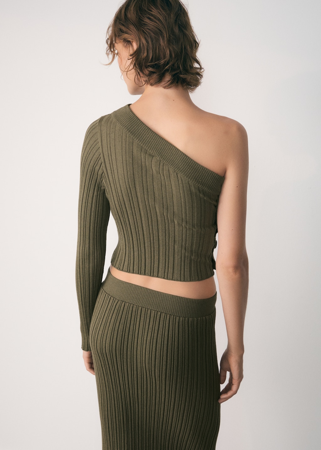 Pull over asymetrique cotele Femme MANGO Canada