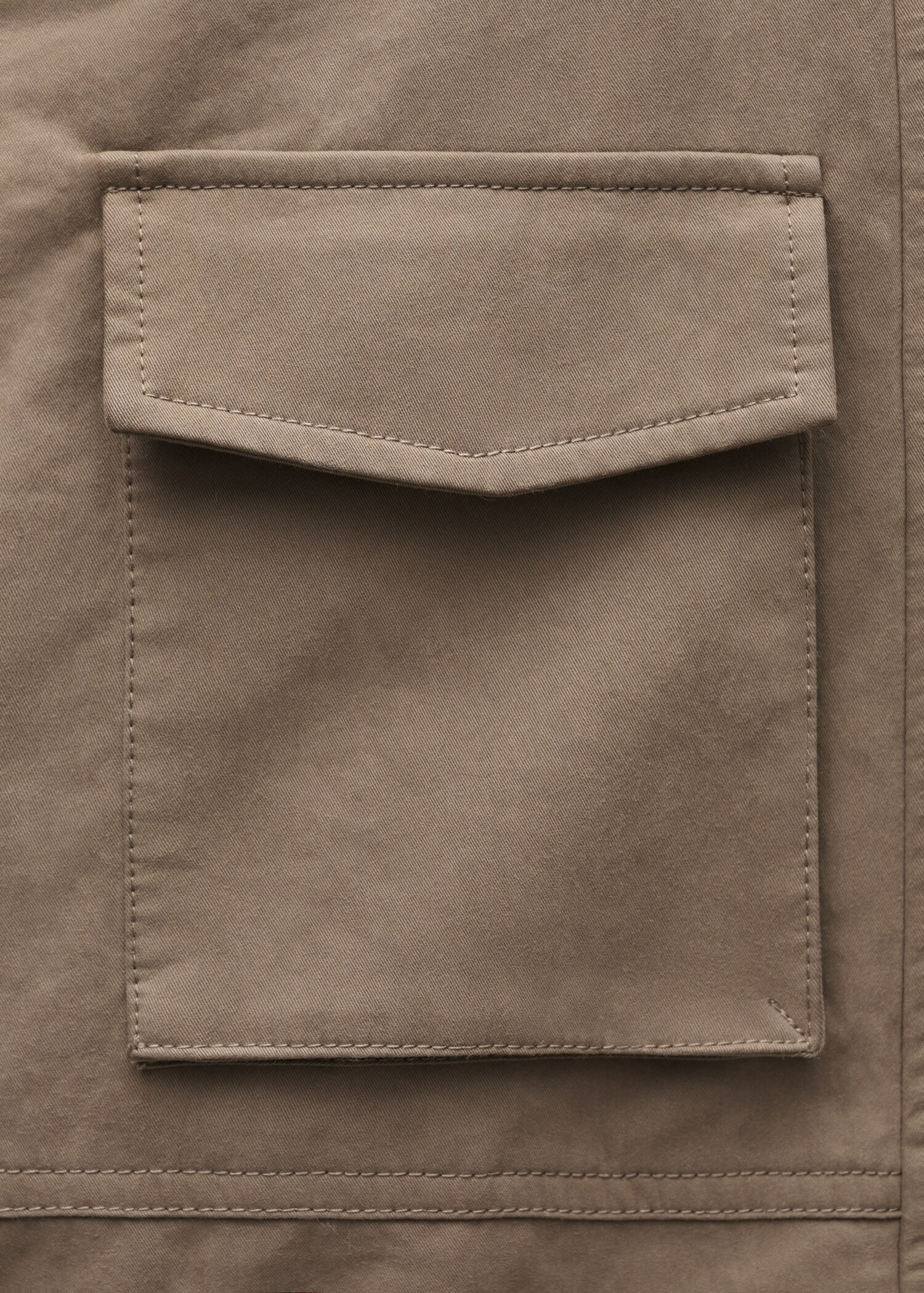 Turtleneck parka with pockets - Деталь изделия 0