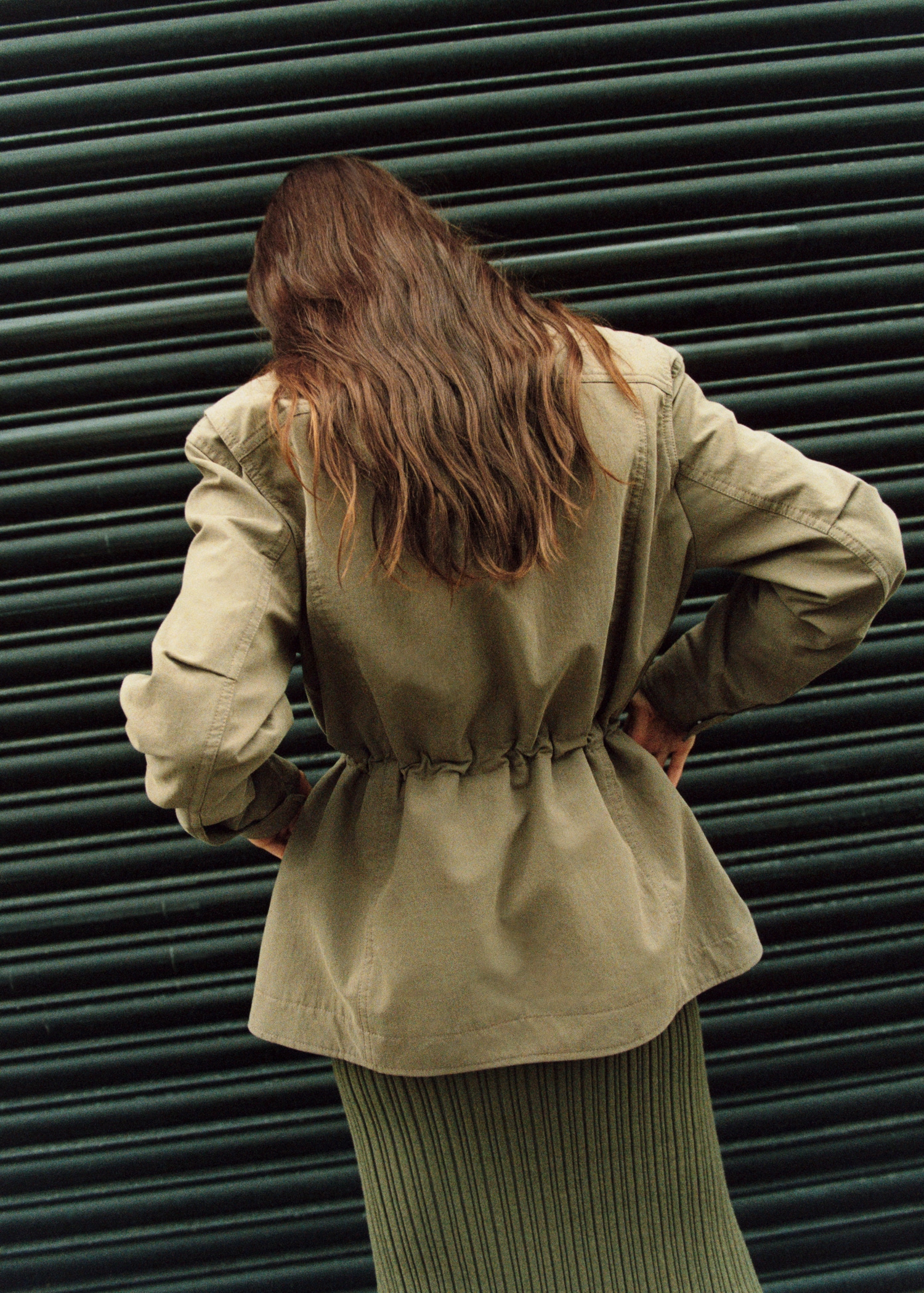 Turtleneck parka with pockets - Деталь изделия 5