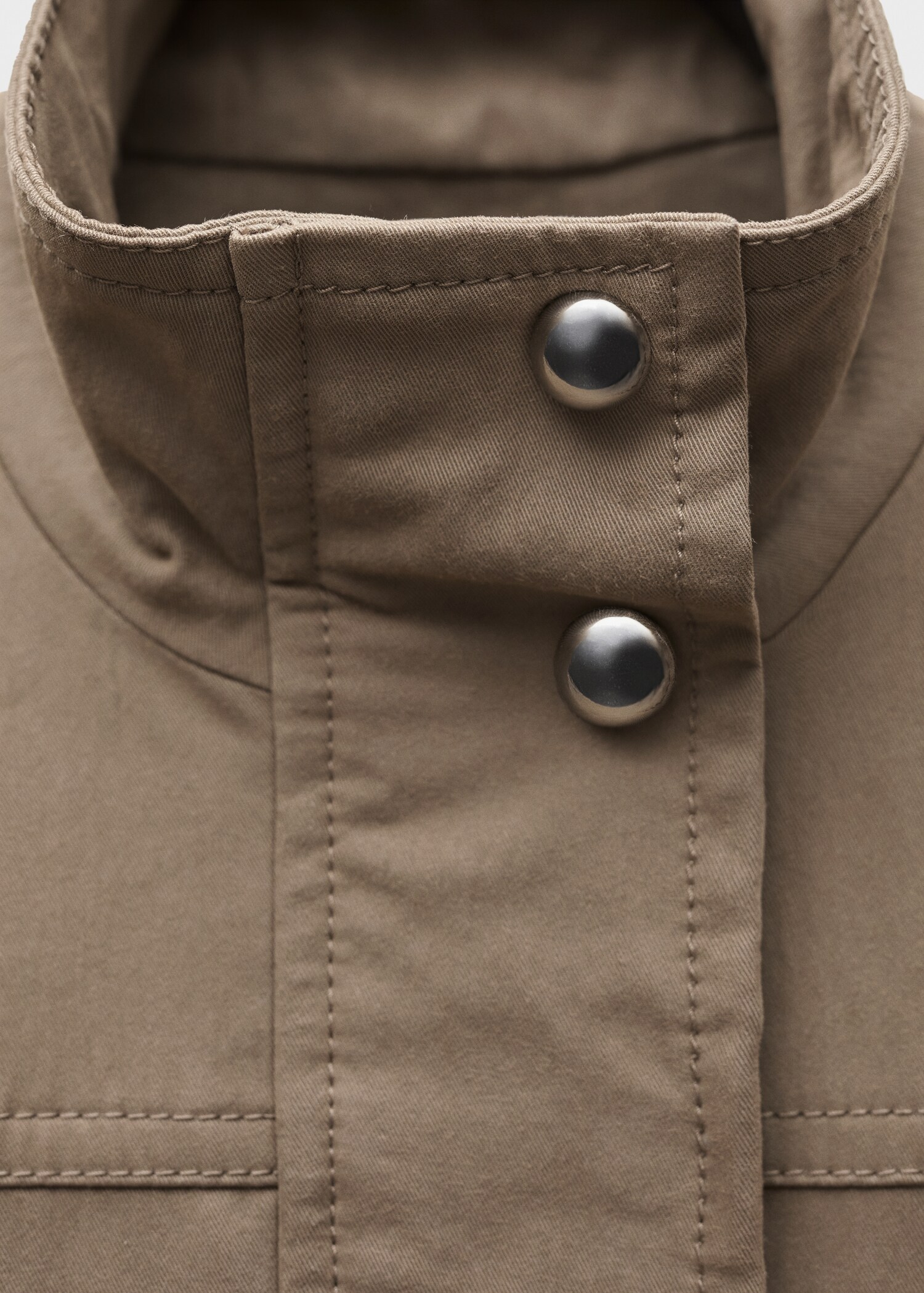 Turtleneck parka with pockets - Деталь изделия 9