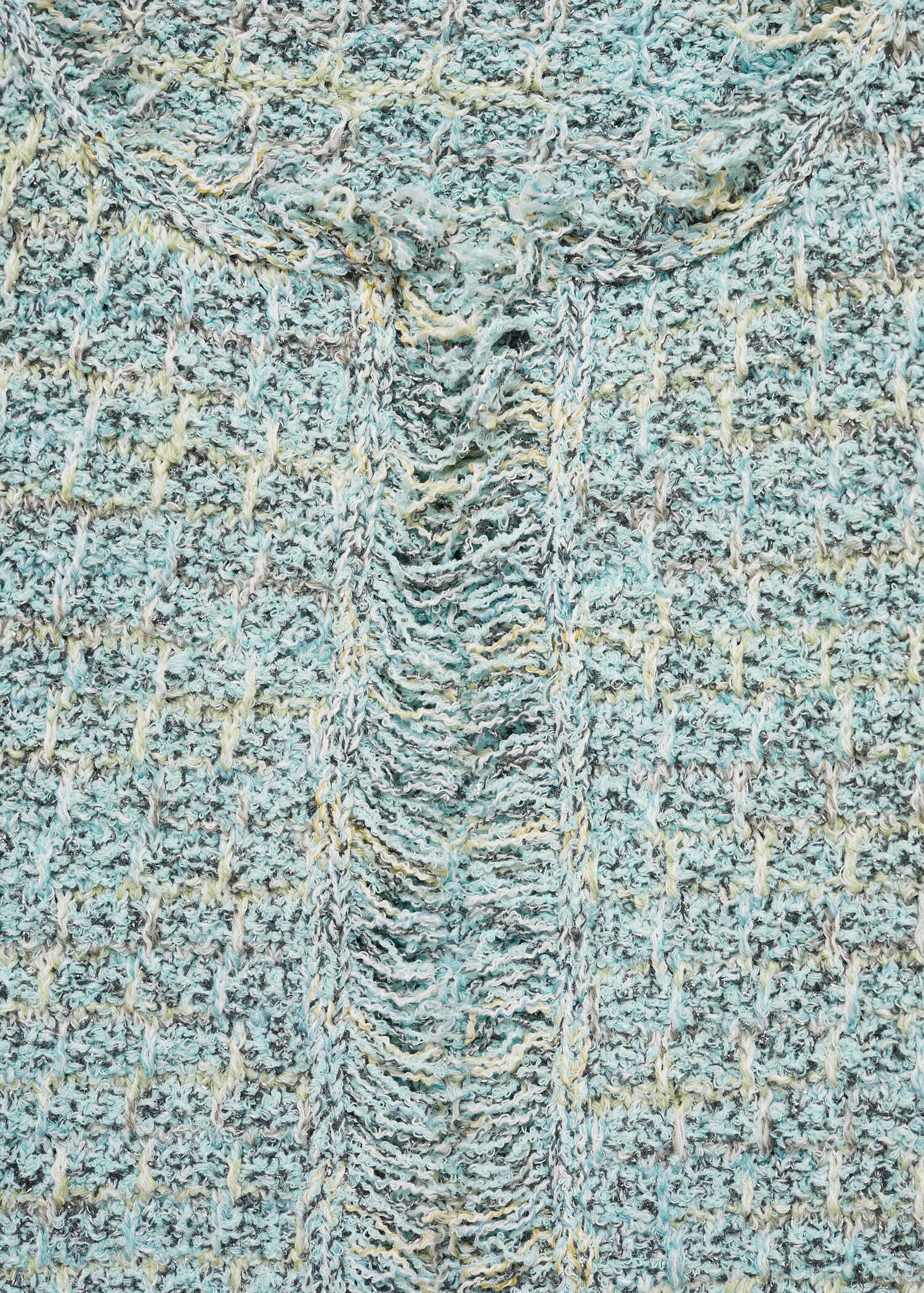 Veste tweed bords effilochés - Détail de l'article 8