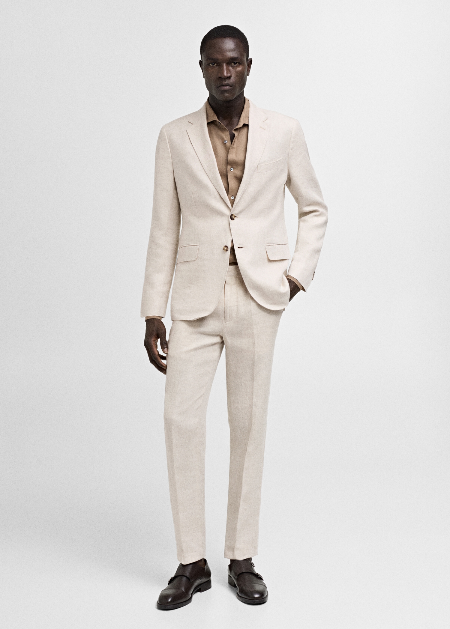 Blazer Beige Outfit Hombre Saco Blanco Blazer Outfit Pantalón