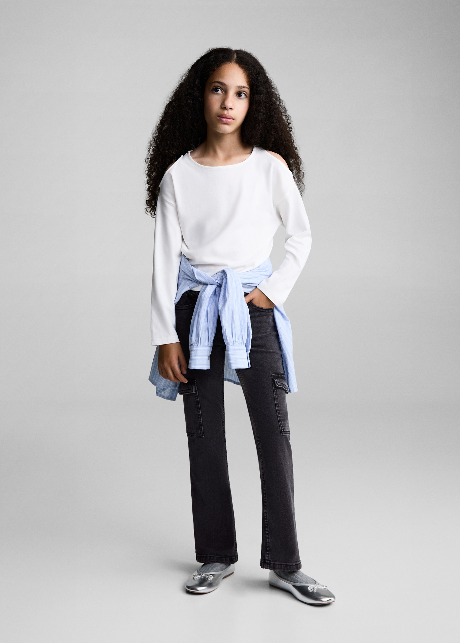 Jeans cargo - Plano general