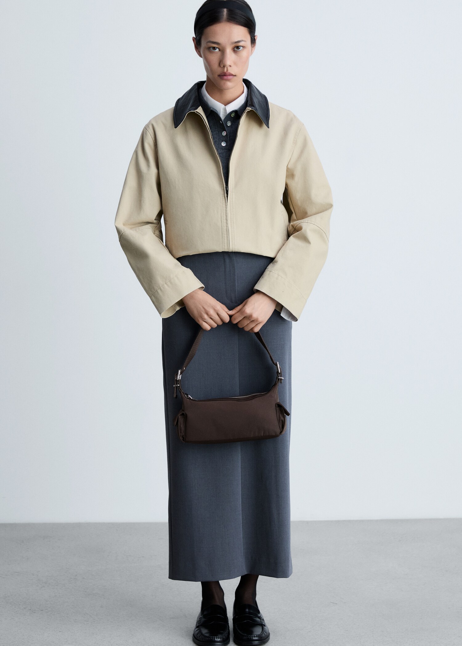Nylon cargo bag with pockets - General plane