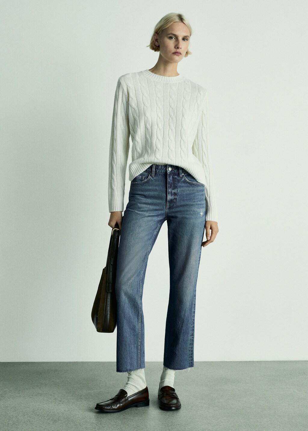 Cropped jeans straight discount