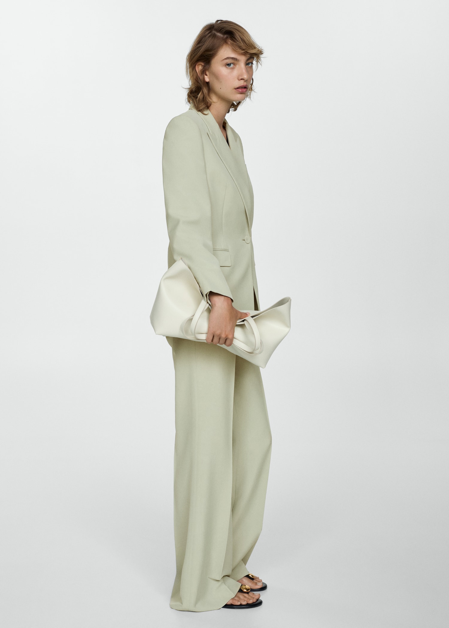 Pantalon costume Lyocell - Plan général