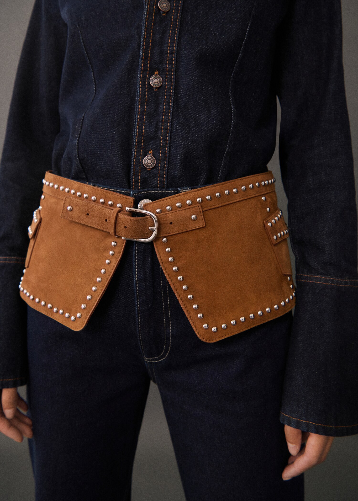 Leather obi belt - General plane