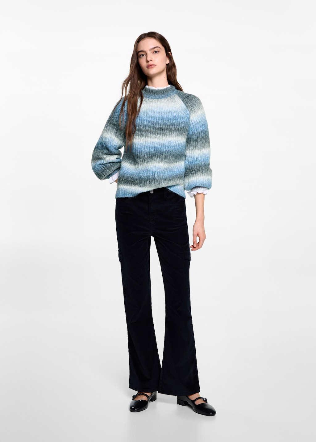 【2024】お歳暮・冬ギフト knitted Degraded sweater USA MANGO | Teen - トップス
