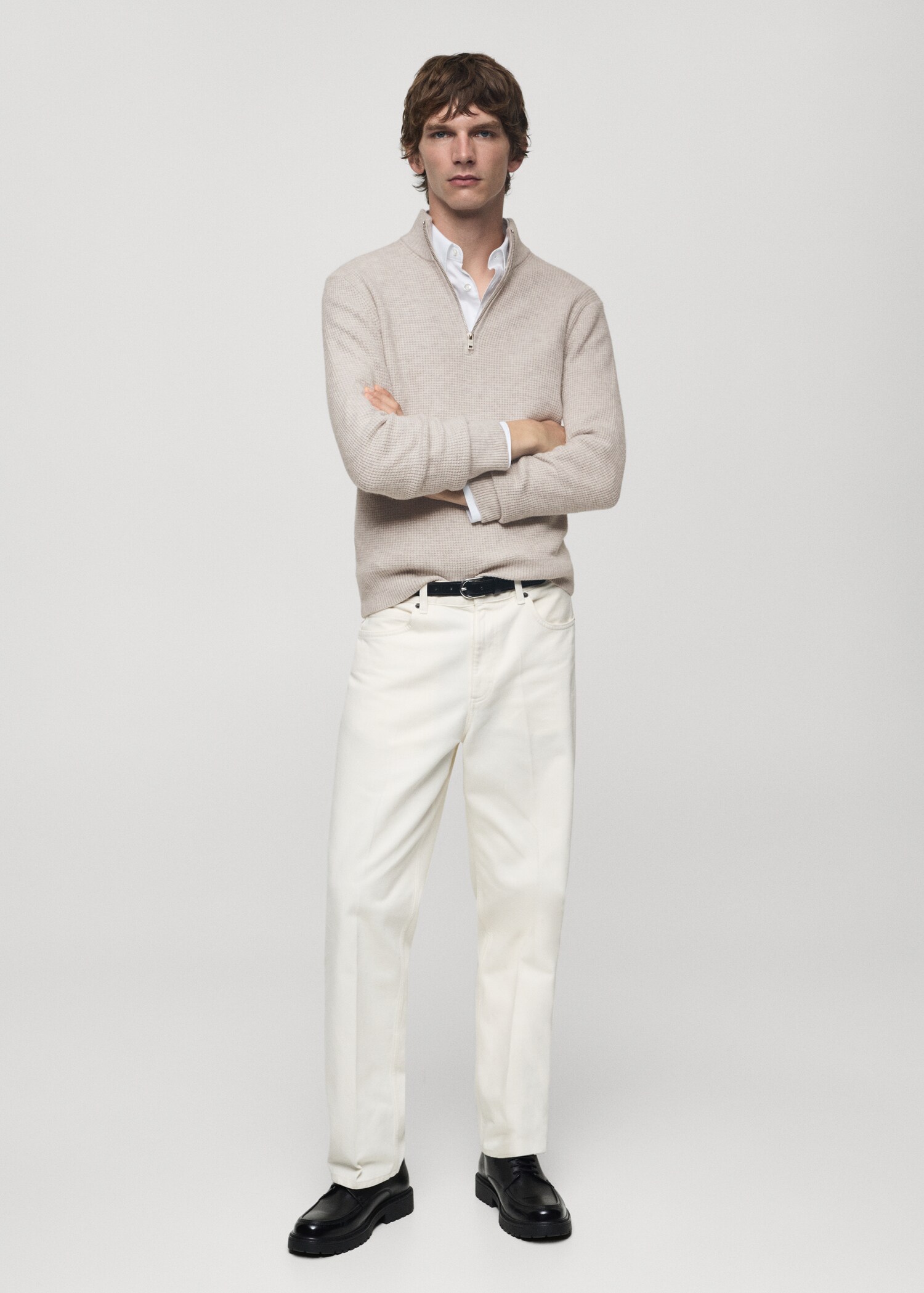 Jersey punto cuello perkins - Plano general