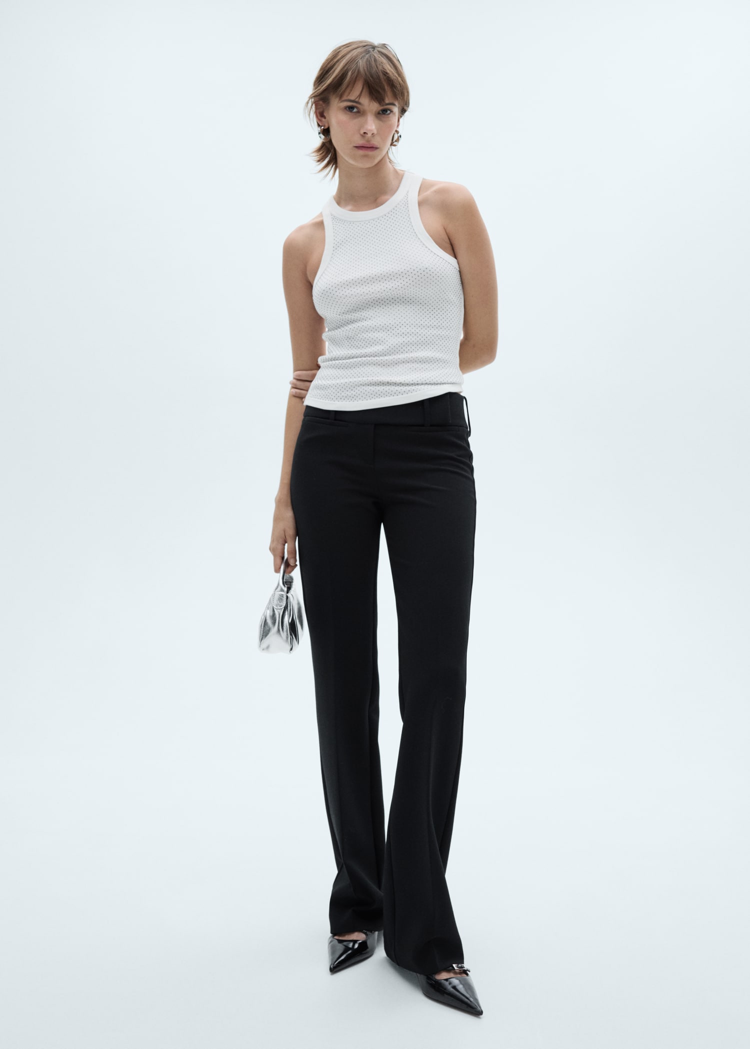 Top halter lentejuelas - Plano general