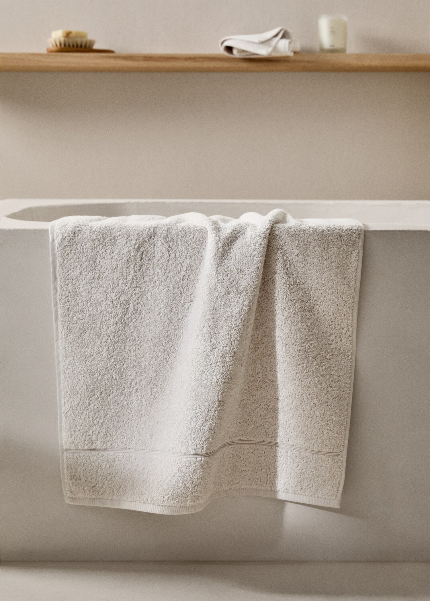 Toalla lavabo algodón 50x90cm - Plano general