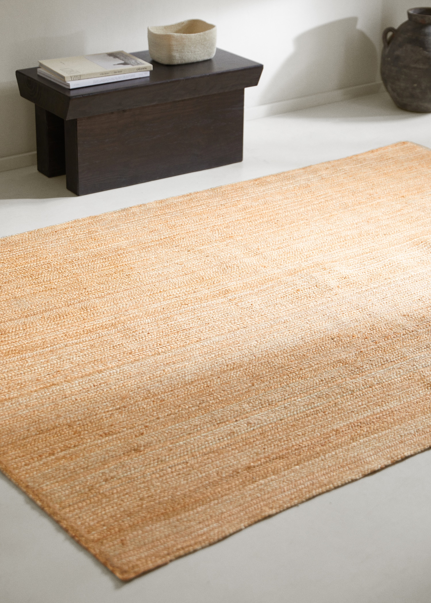 Covor drepunghiular mare din fibre naturale - Plan general
