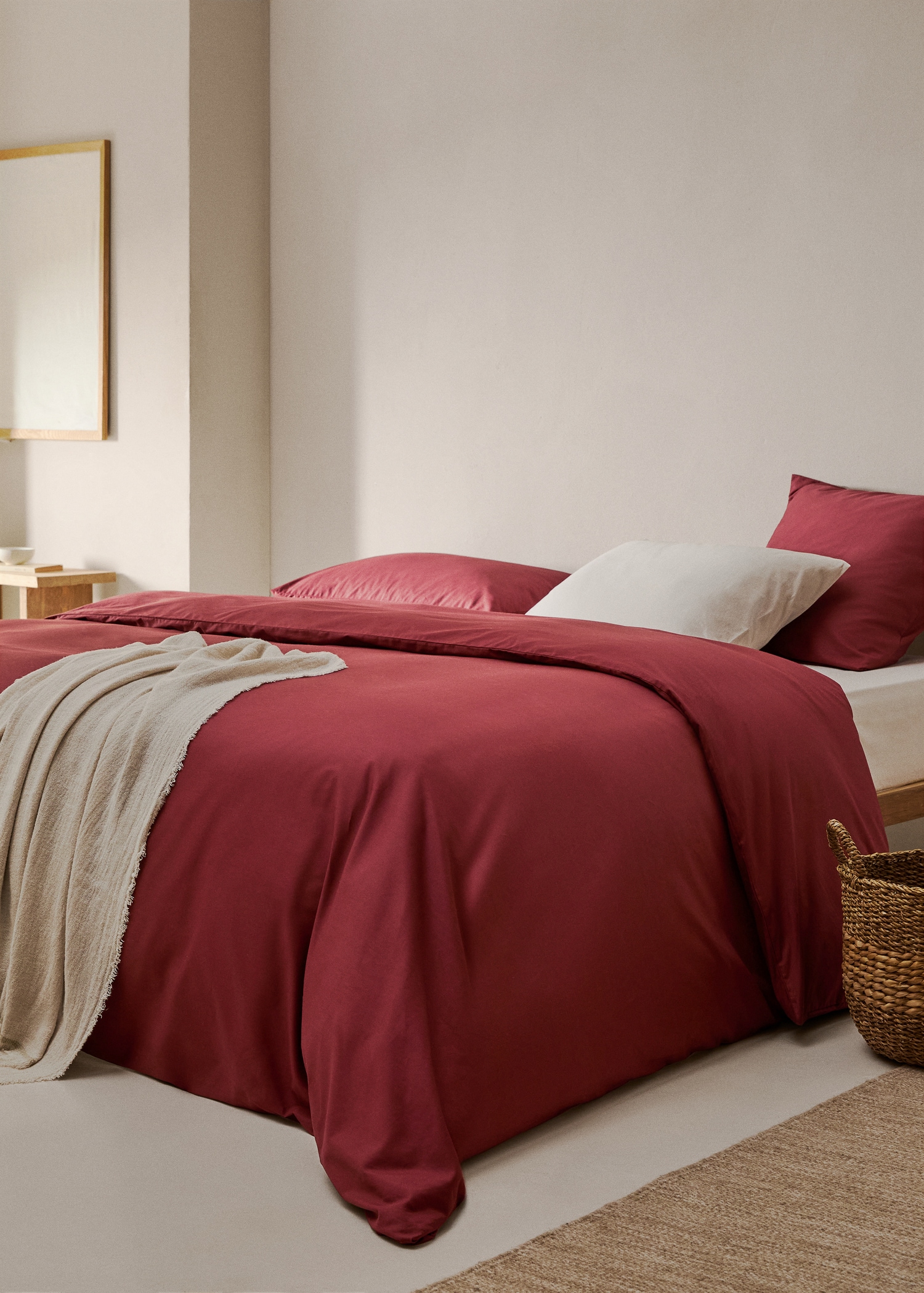 Cotton duvet cover for 150/160cm bed - General plane