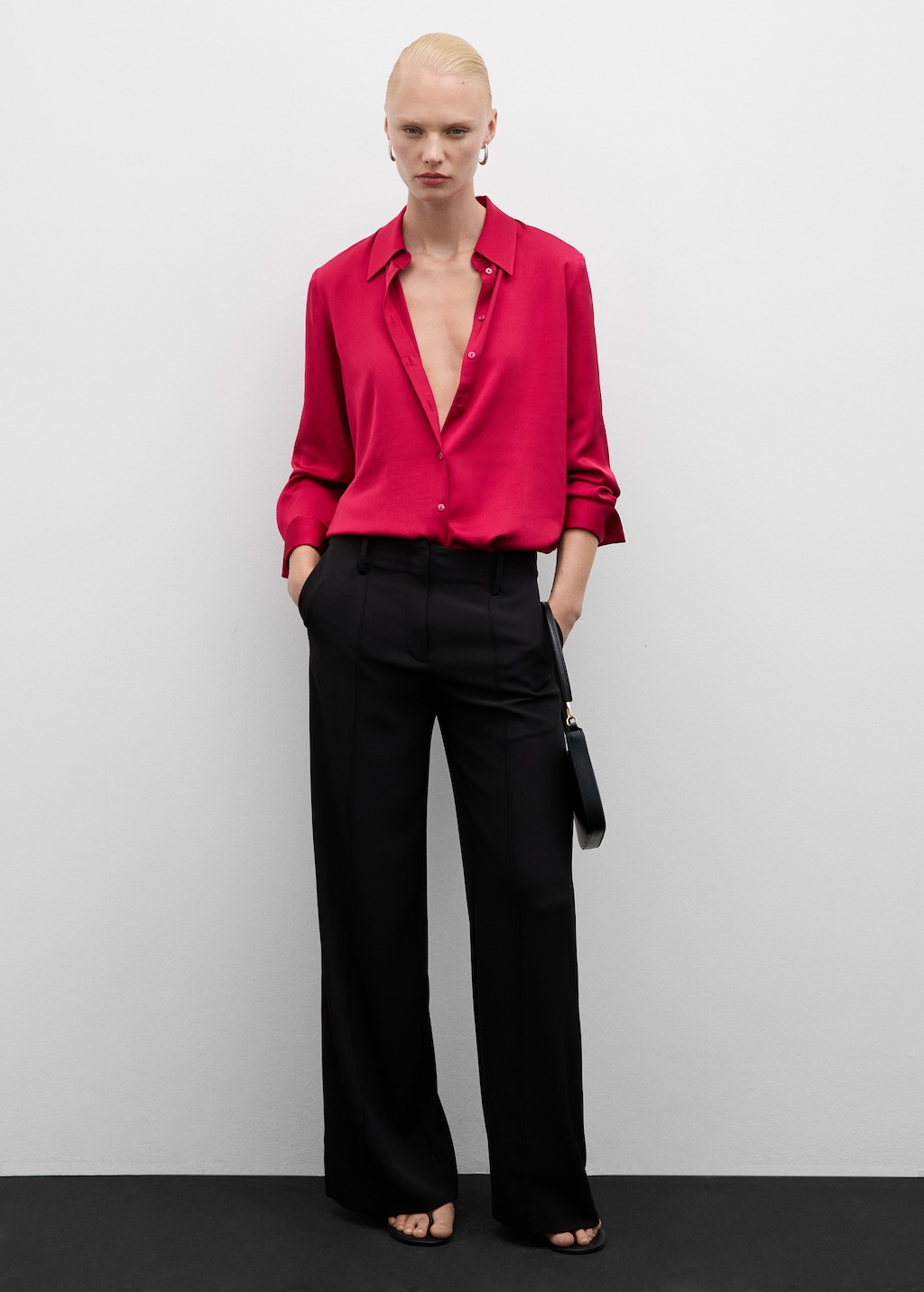 Camisas satinadas de mujer 2024 MANGO Espana Peninsula y Baleares