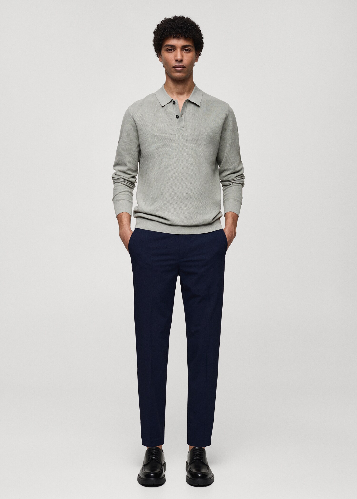 Pantalon slim-fit comfort stretch - Plan général