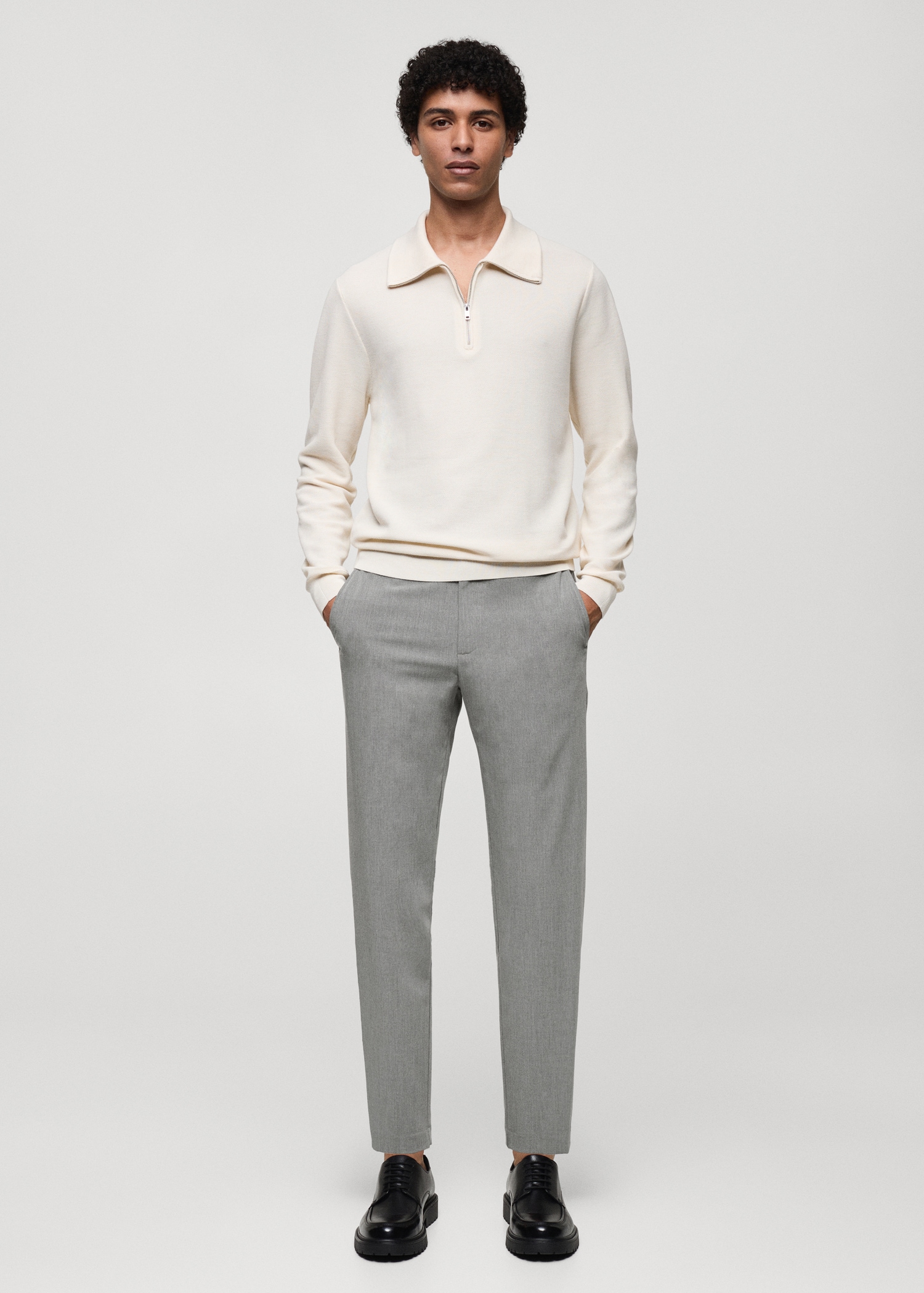 Pantalon slim-fit comfort stretch - Plan général
