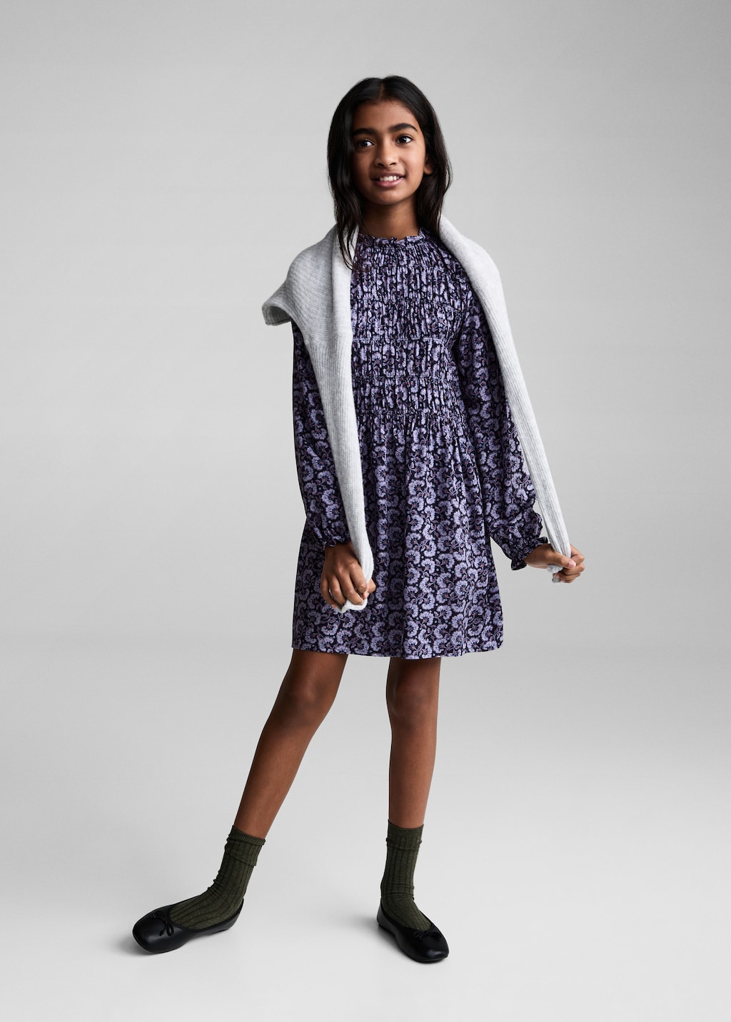 Flower print dress Kids MANGO United Kingdom