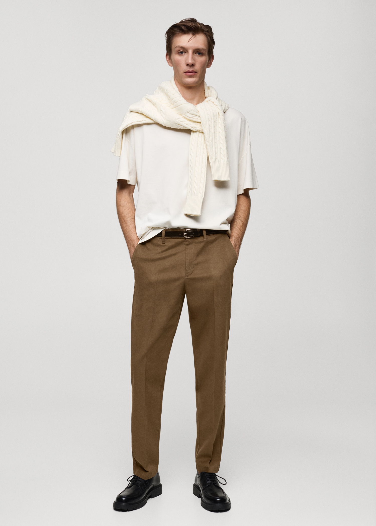 Pantalon regular-fit coton - Plan général