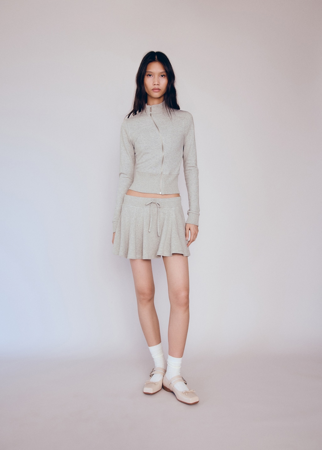 Asymmetrical zip sweatshirt best sale