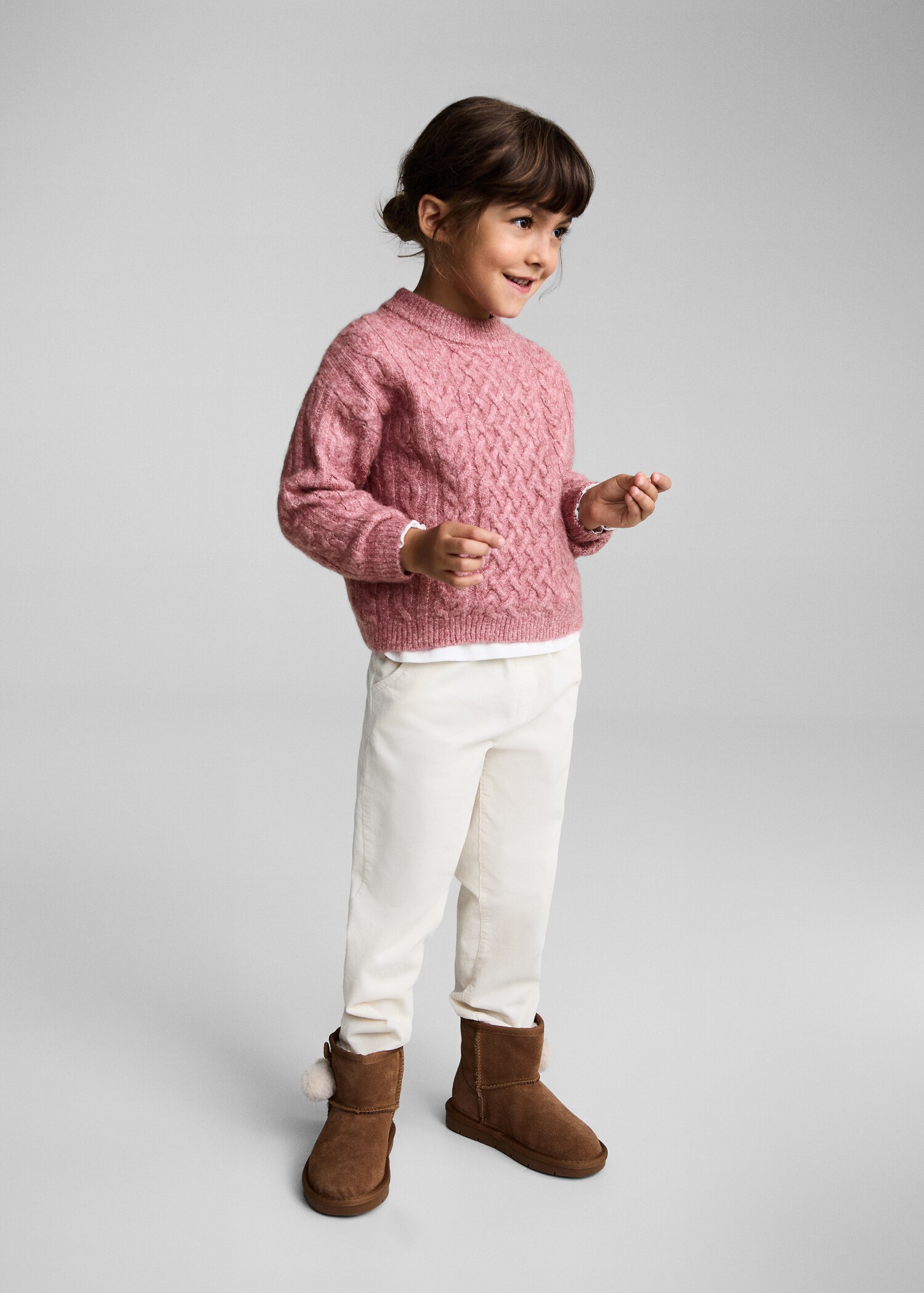 Braided knitted sweater - General plane
