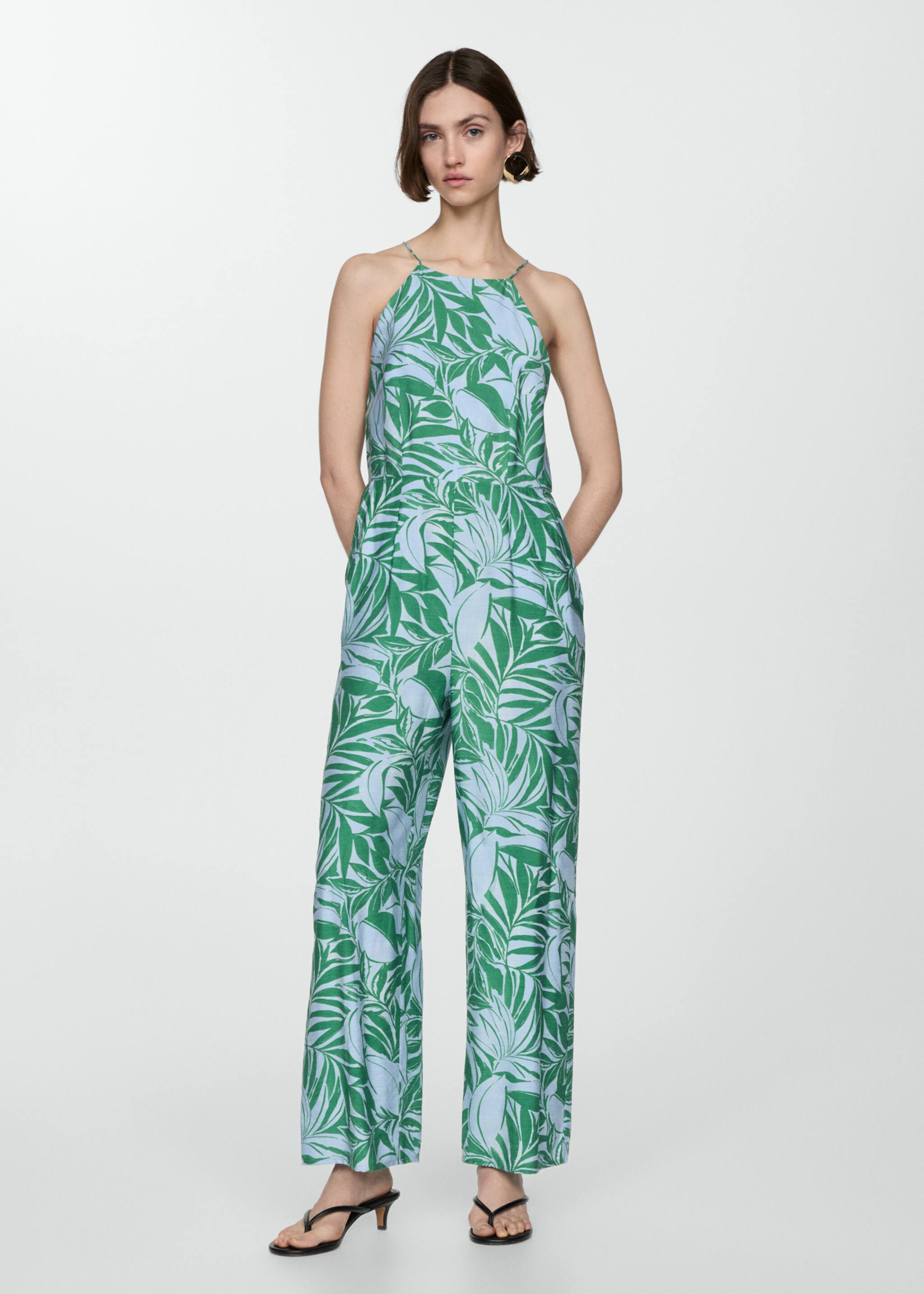 Mono estampado floral - Plano general