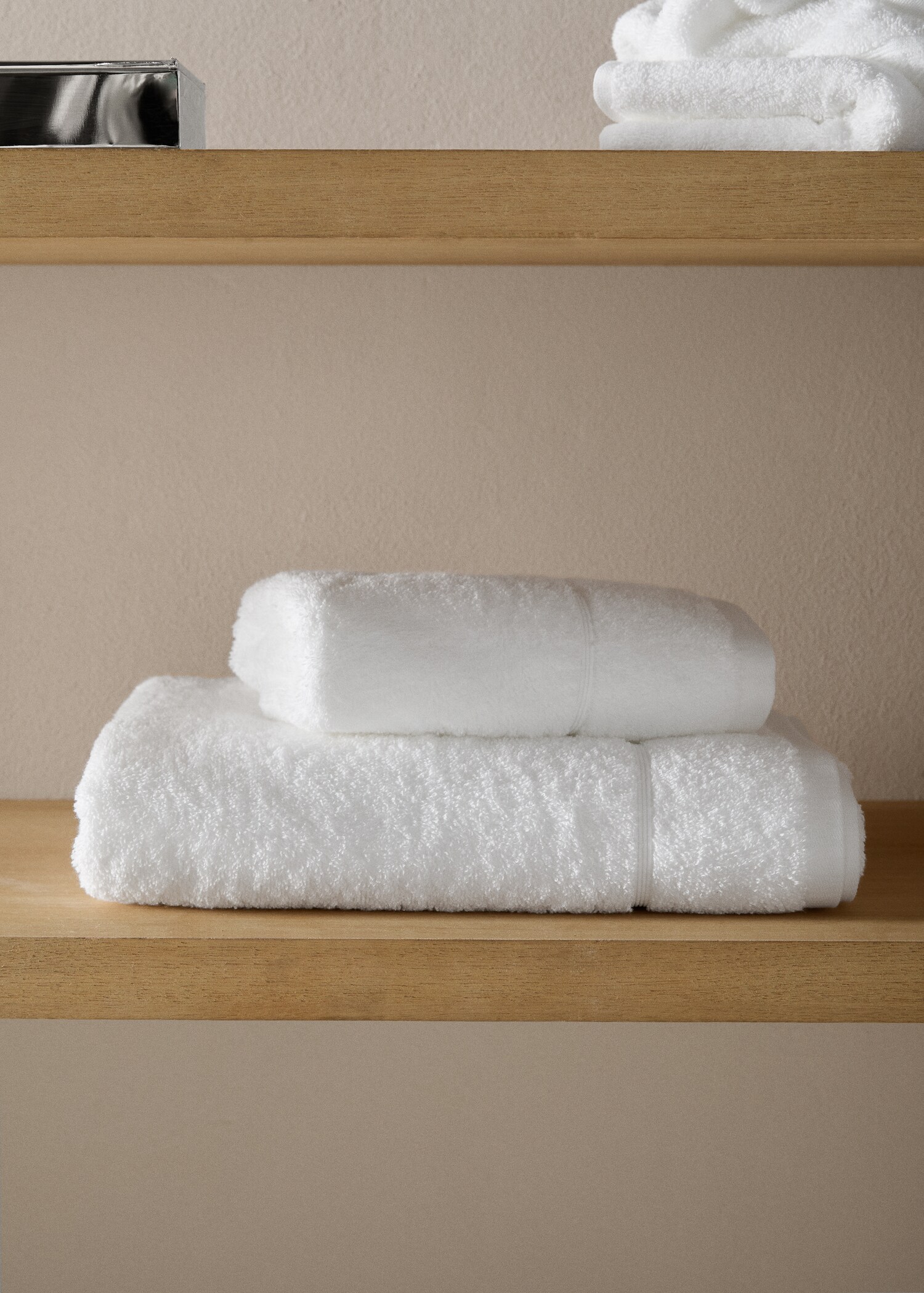Cotton face towel 30x50cm - General plane