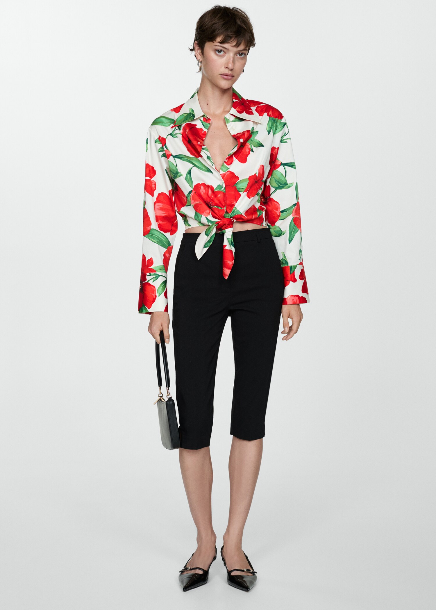 Camisa estampada lazo - Plano general