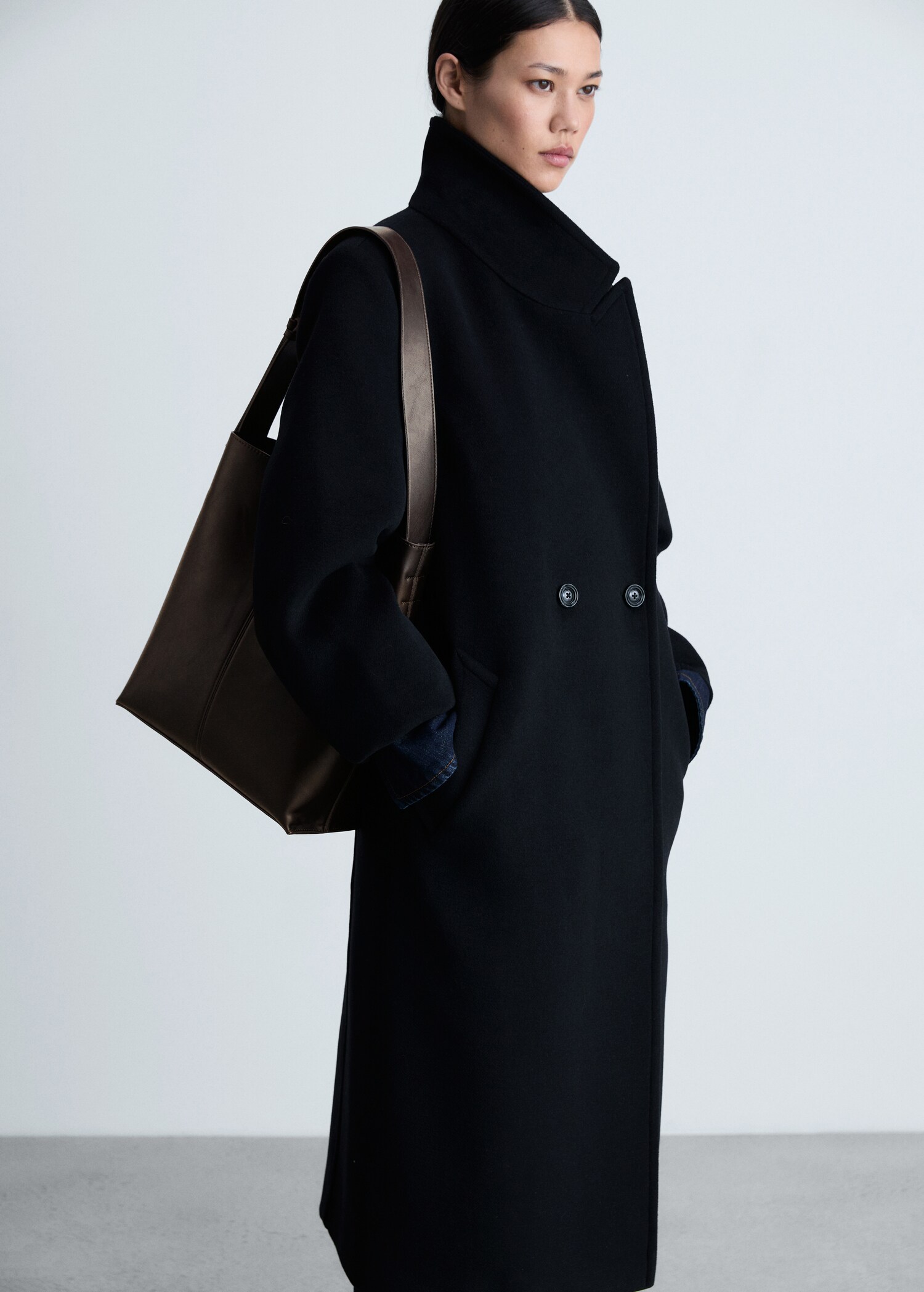 Short handle shopper bag - General plane