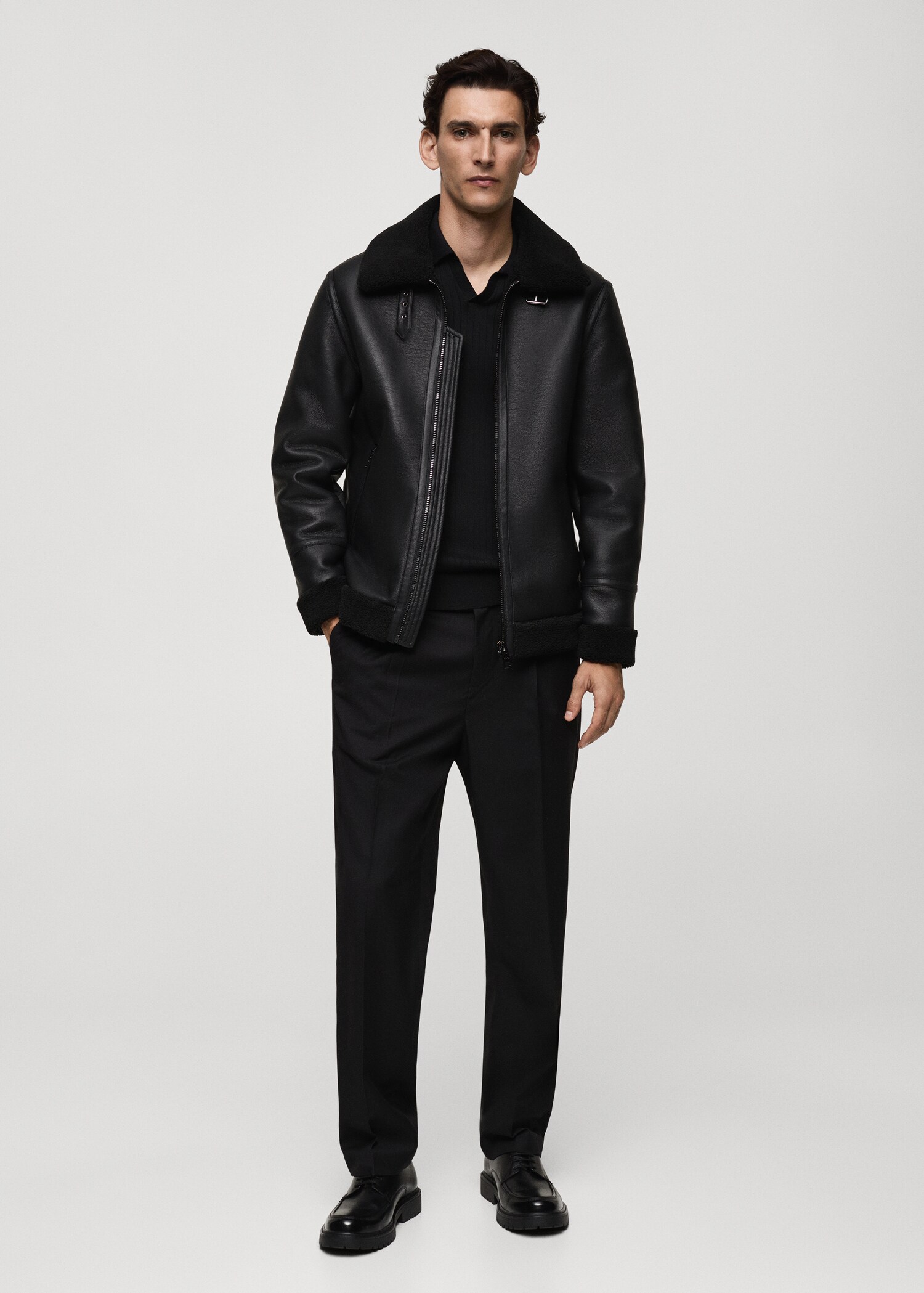 Double-sided fleece jacket - General plane