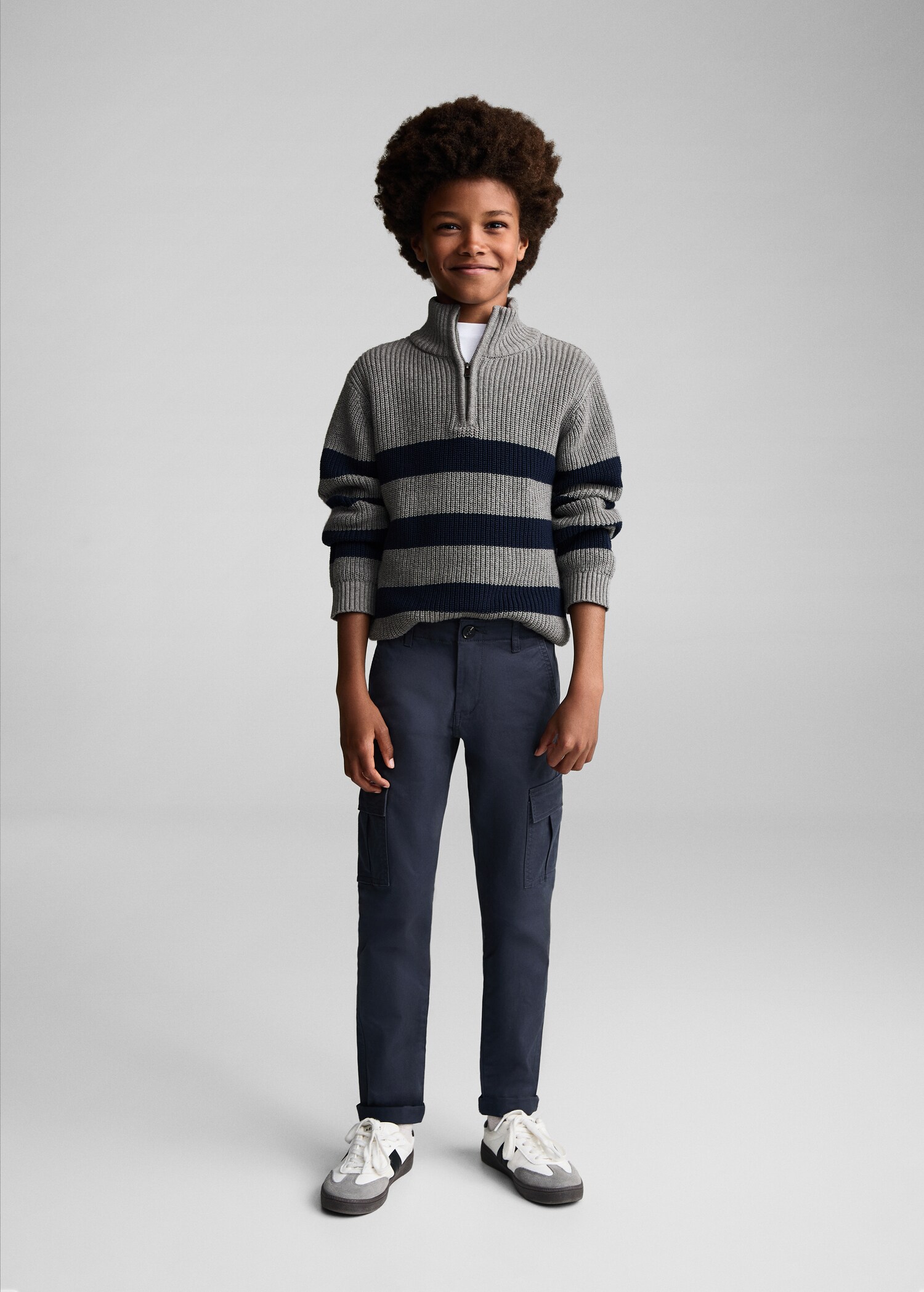Pantalon cargo straight-fit - Plan général